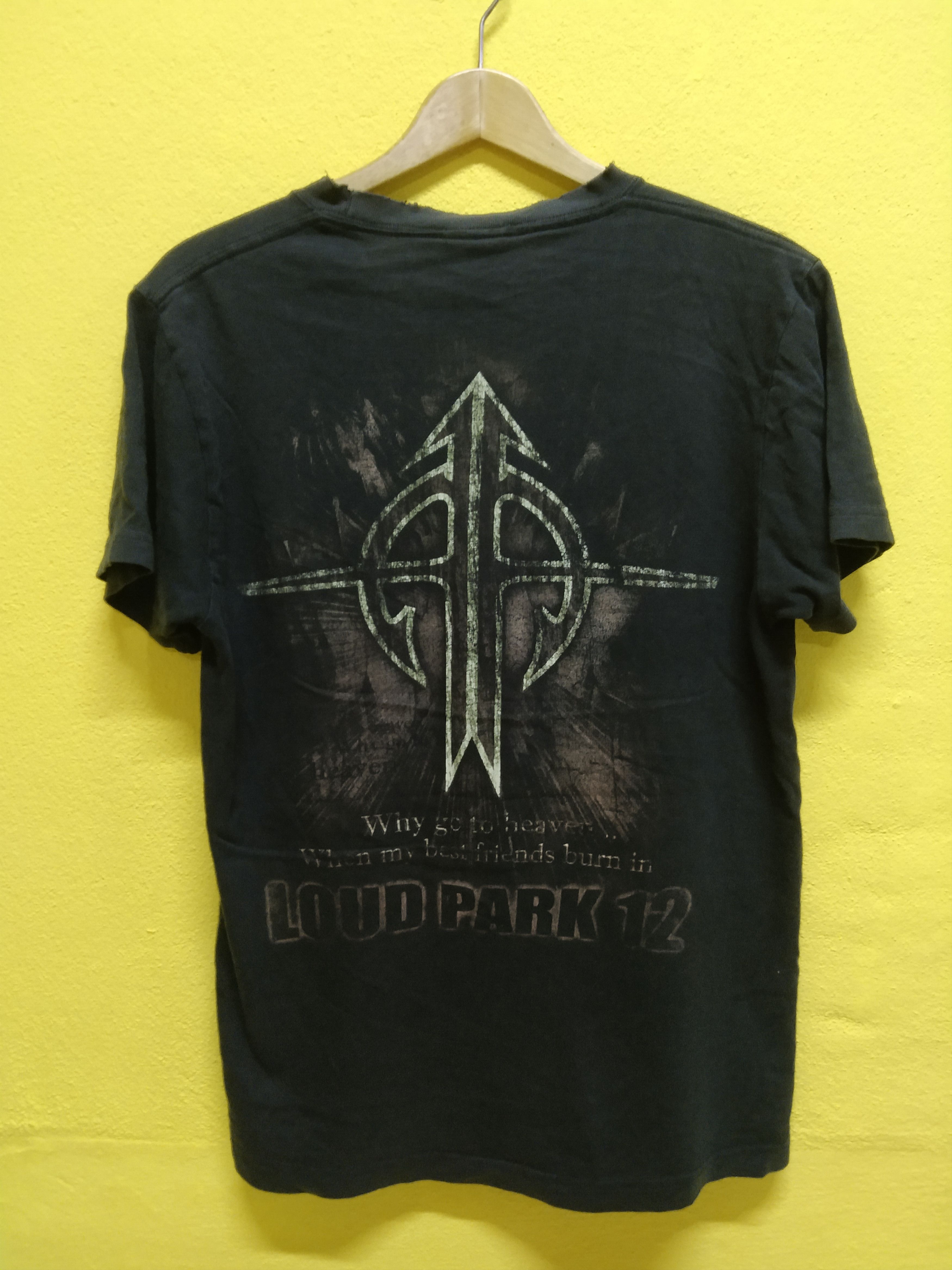 Band Tees × Vintage Vintage Sonata Artica Loud Park 2 Shirt Size US L / EU 52-54 / 3 - 2 Thumbnail