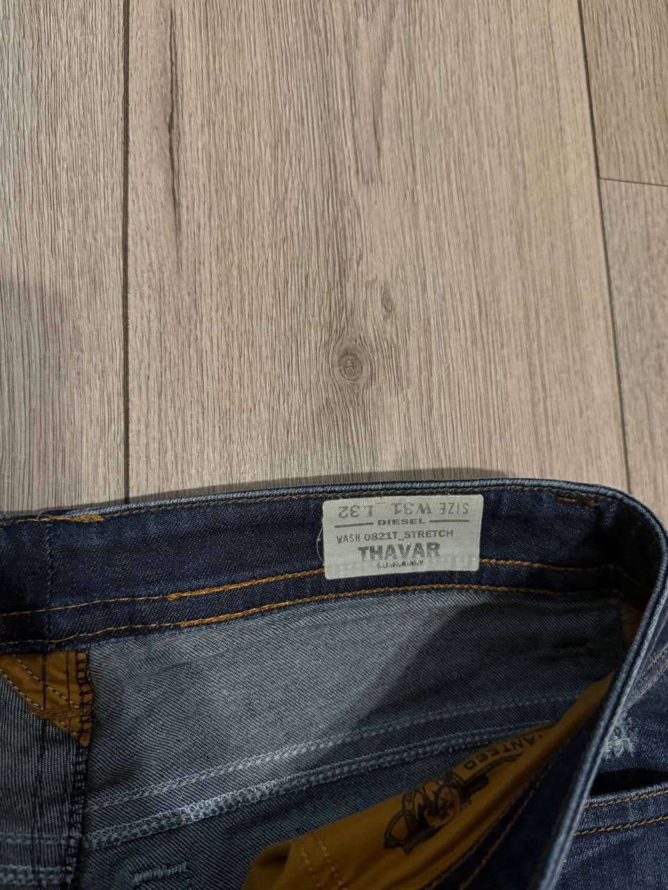Diesel Diesel Thavar Jeans Men W31 L32 Blue Avant-Garde Regular Size US 32 / EU 48 - 2 Thumbnail