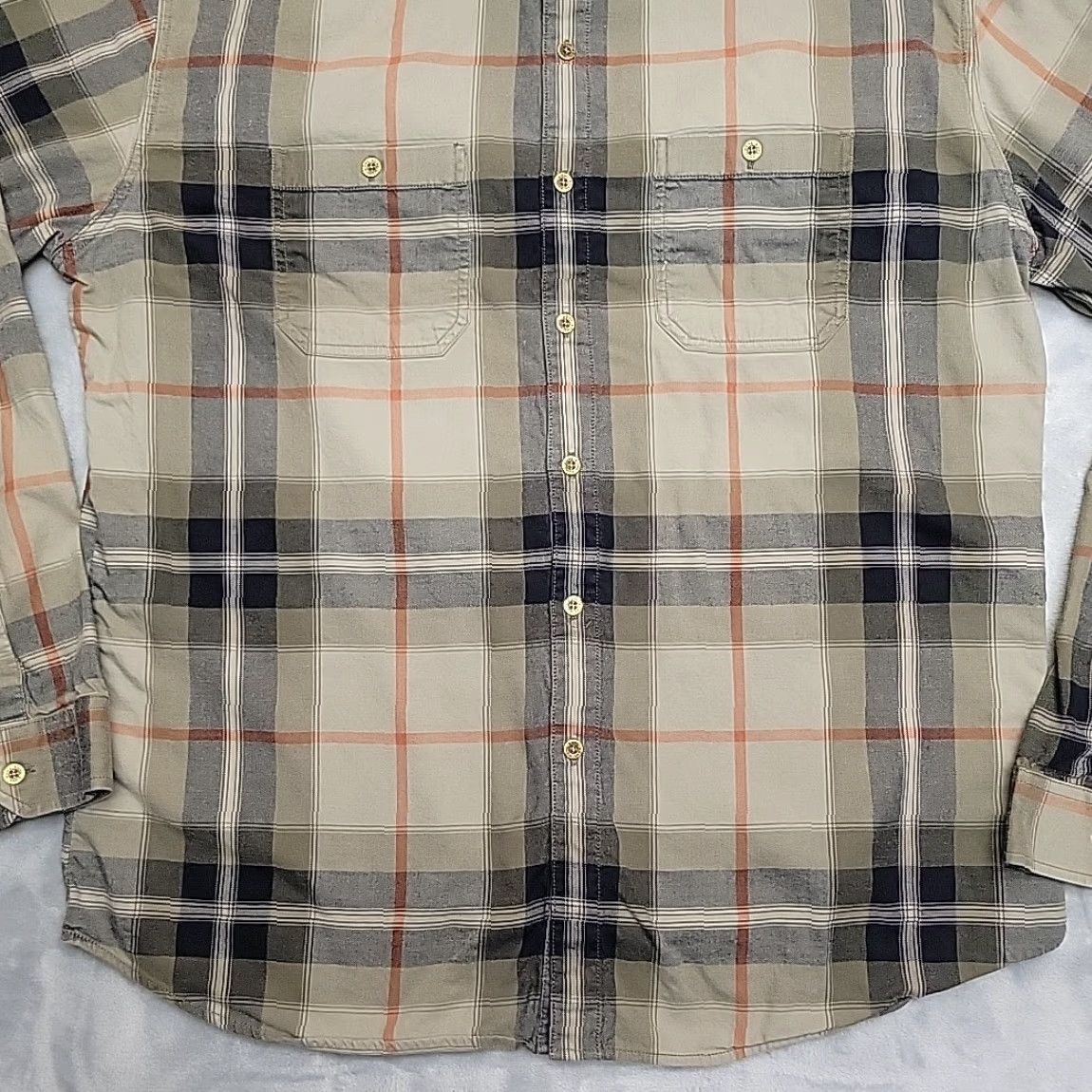 Vintage Kuhl Fugitive Shirt Men XL Green Plaid Twill Cotton Tencel Button-Up Outdoor Casual Shirt Mens Size US XL / EU 56 / 4 - 2 Thumbnail