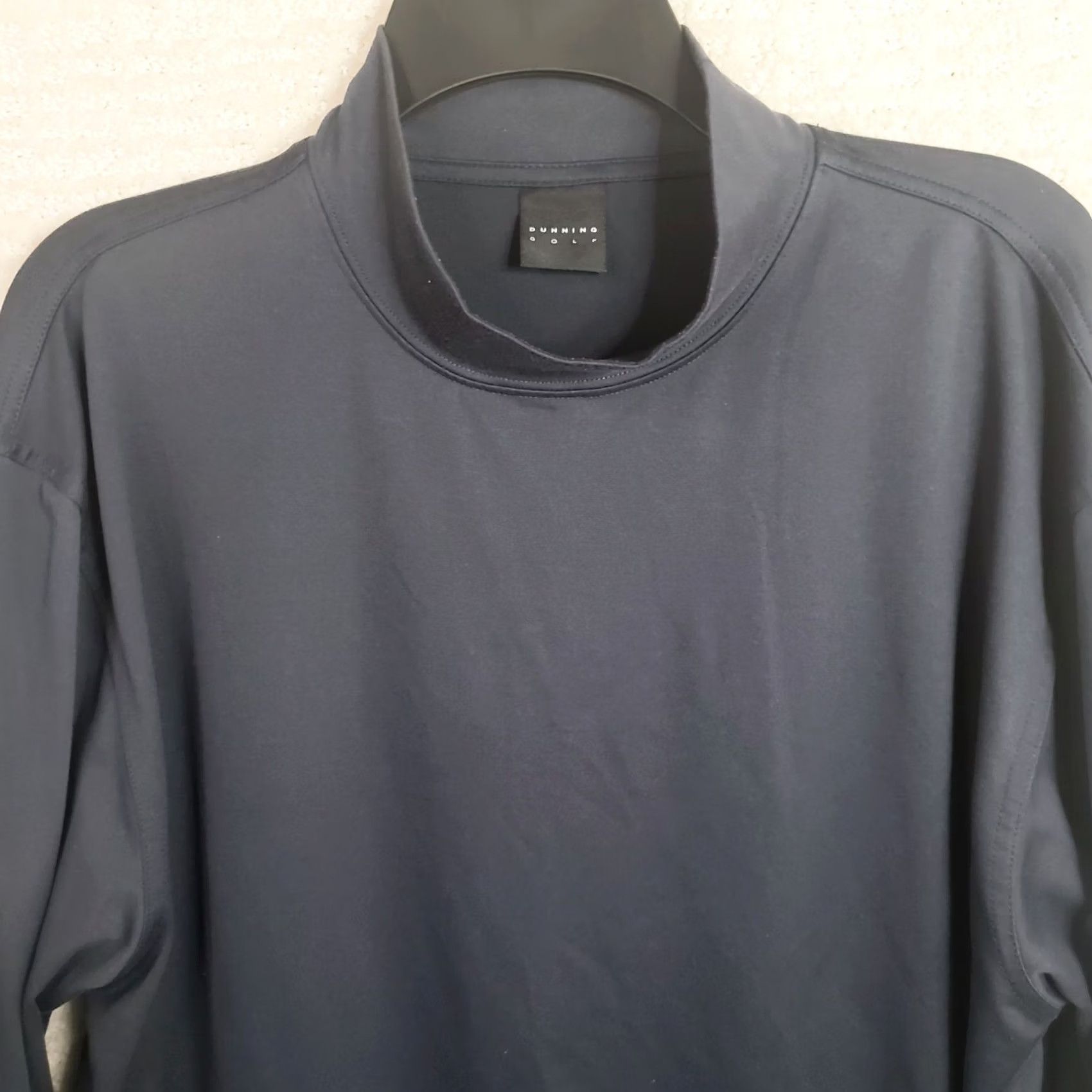 Vintage Dunning Golf Pullover Shirt Mens Size L Black Long Sleeve Mock Neck Zip Activewear Casual Regular Fit Size US L / EU 52-54 / 3 - 3 Thumbnail