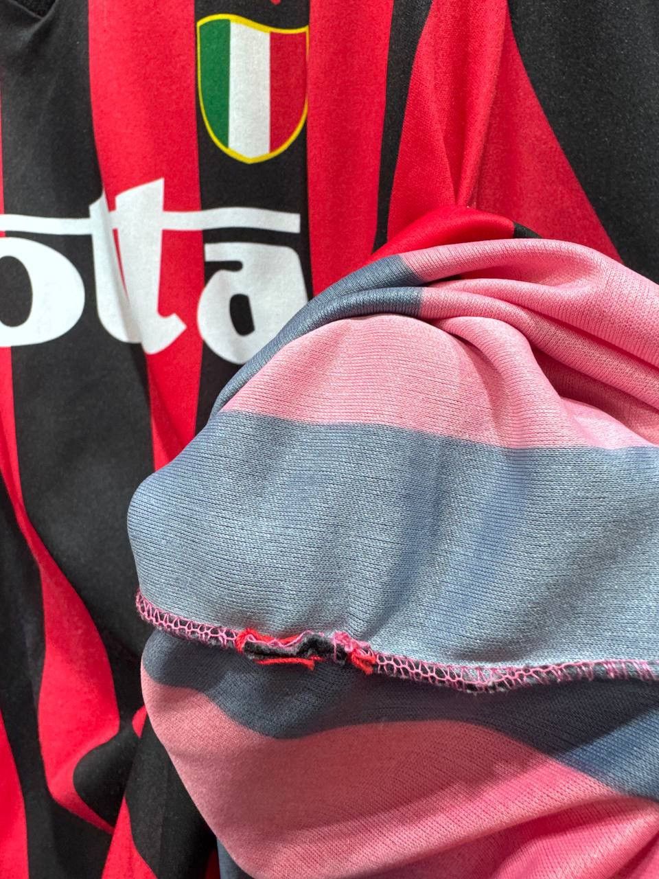 Adidas 1992-93 AC Milan Serie -A Home Football Jersey Shirt Size US XL / EU 56 / 4 - 23 Thumbnail