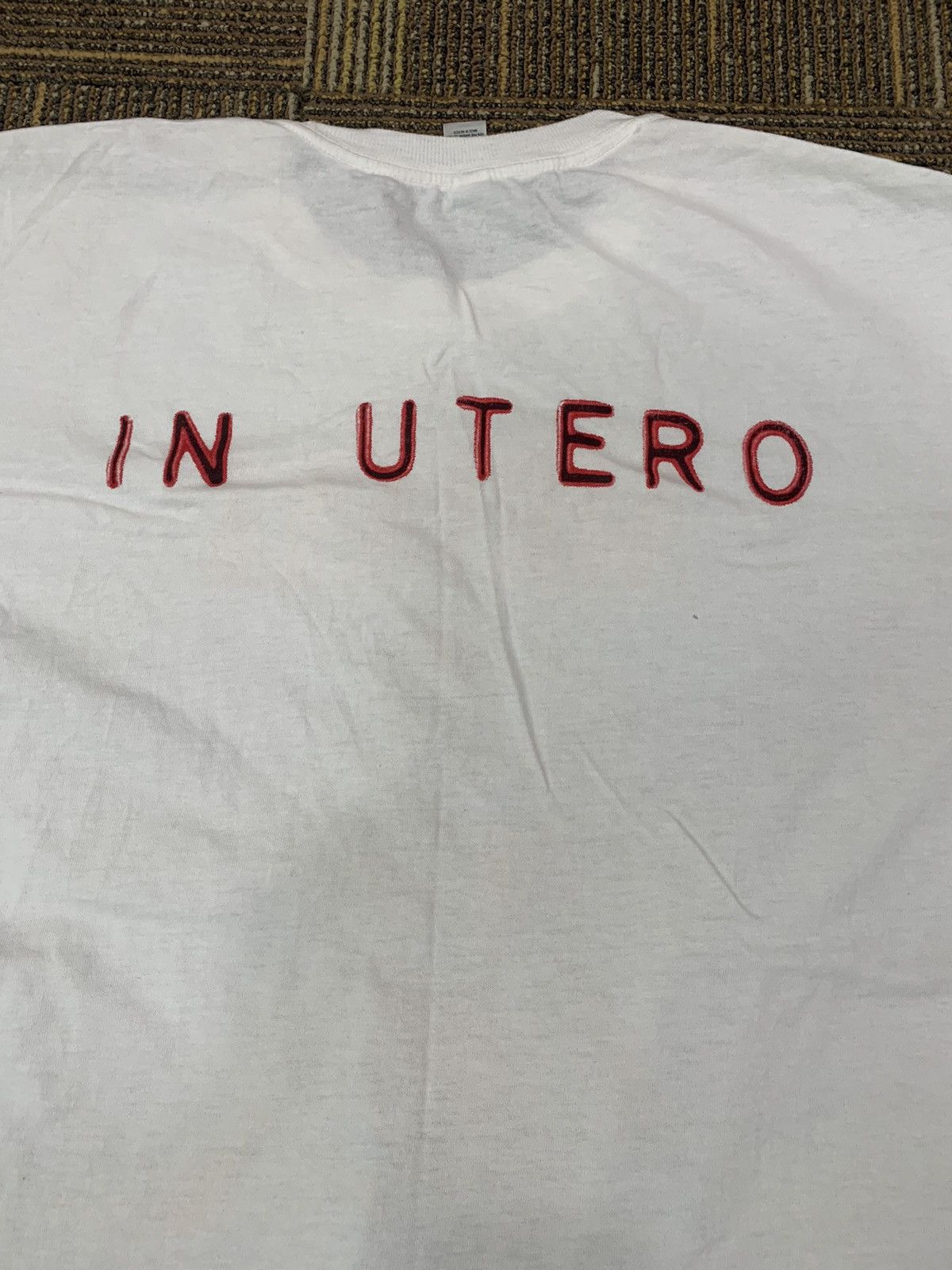 Band Tees × Nirvana NIRVANA IN UTERO TOUR SHIRT DEFTONES STREETWEAR HYPER Size US L / EU 52-54 / 3 - 5 Thumbnail