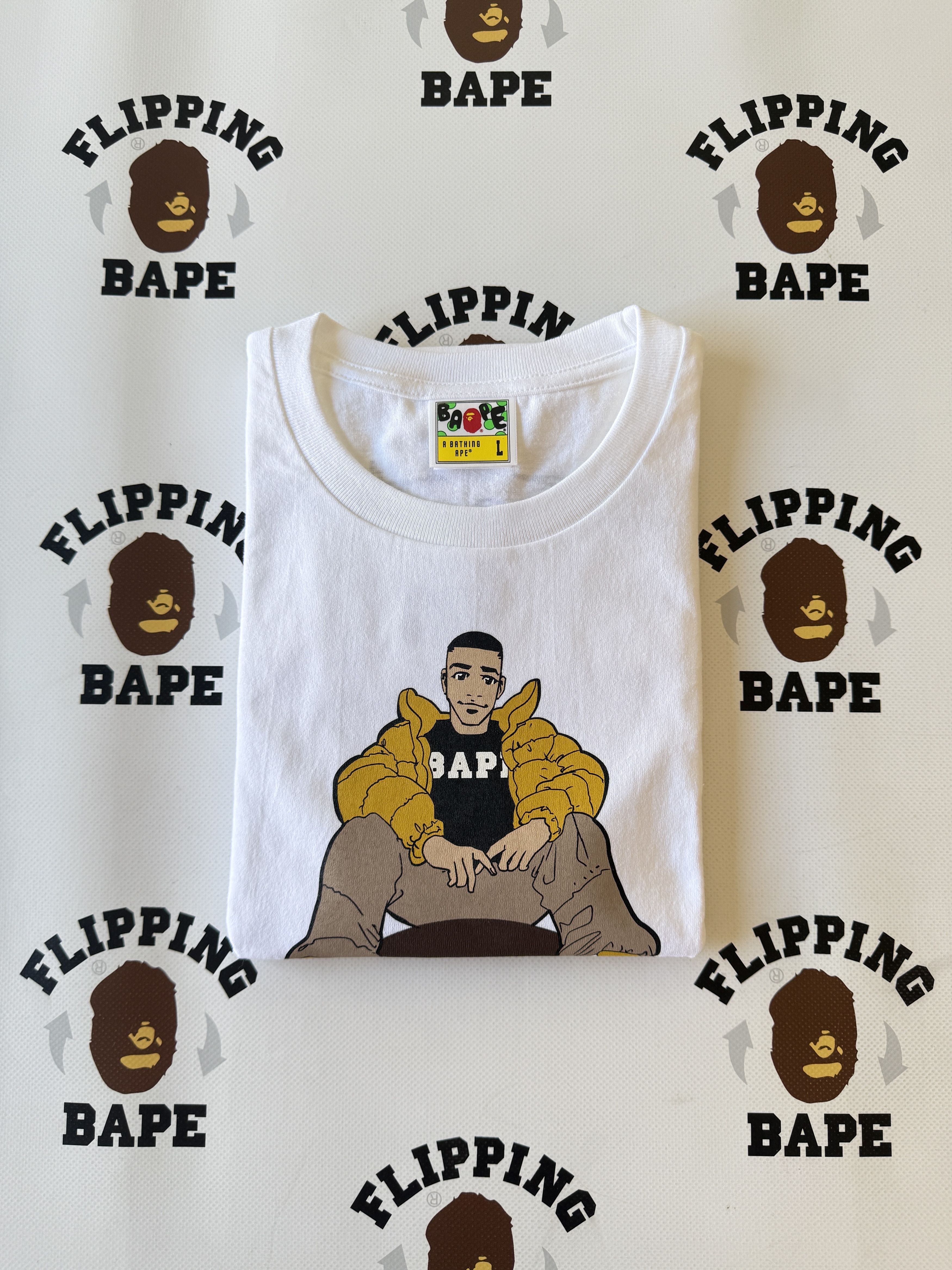 Bape BAPE GALLERY X 井上 三太 TEE 2 Size US L / EU 52-54 / 3 - 8 Thumbnail