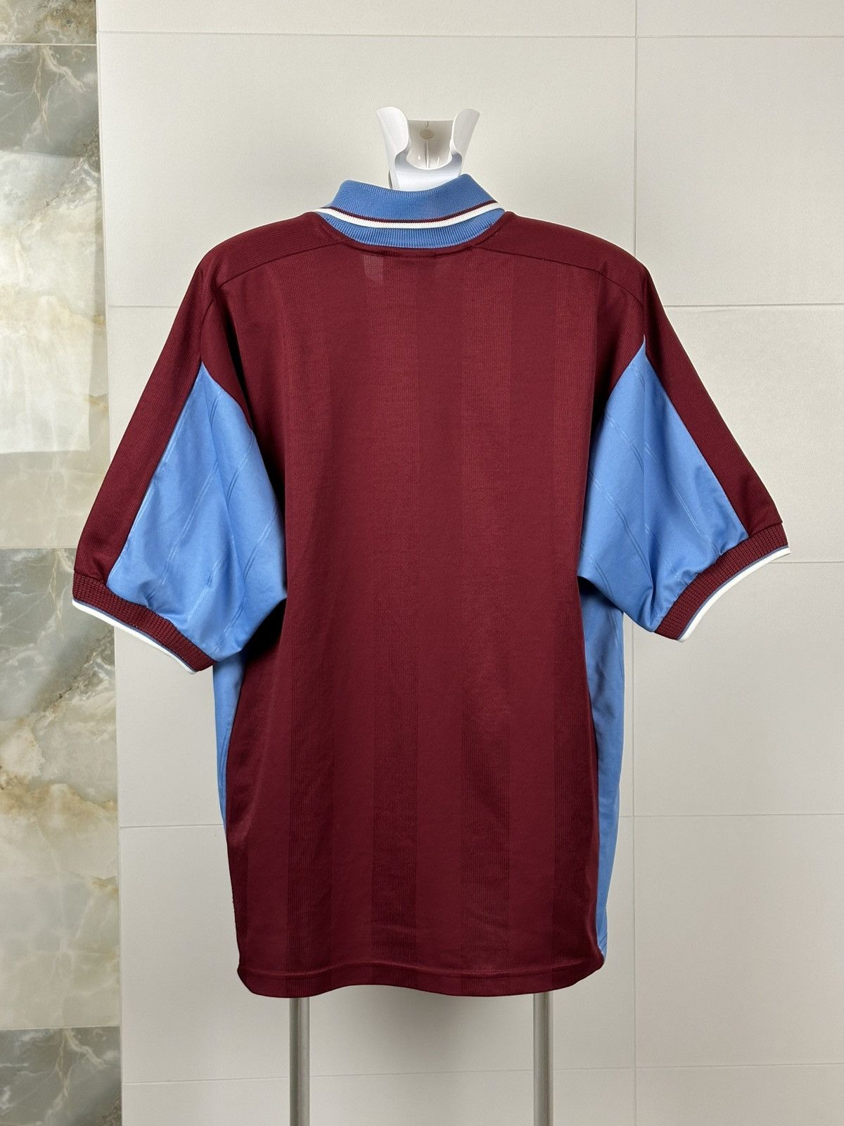 PONY × Vintage WEST HAM UNITED 1997 / 1998 HOME FOOTBAL SOCCER JERSEY PONY Size US L / EU 52-54 / 3 - 2 Thumbnail