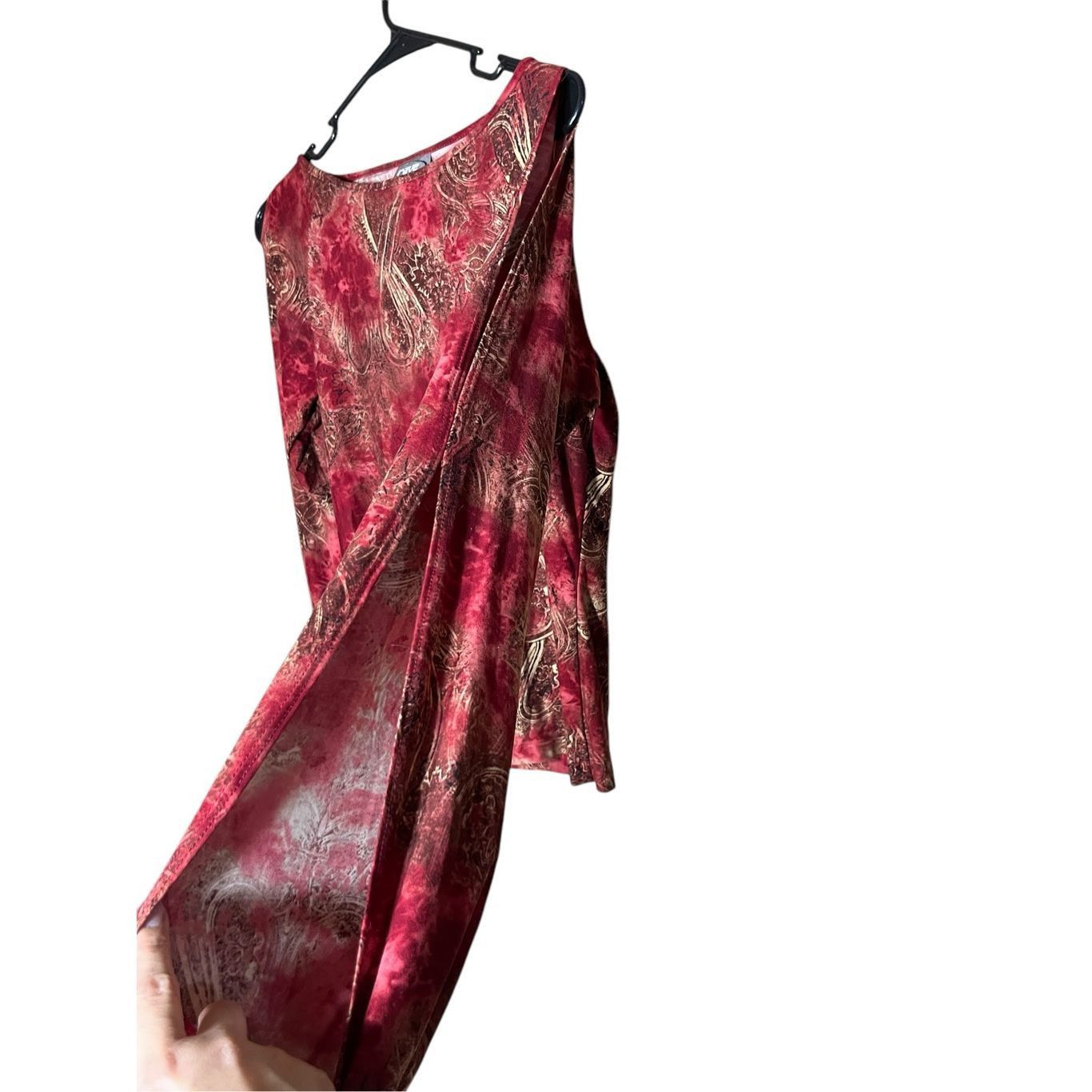 Other Vintage Rave Y2K Cold Shoulder Paisley Long Sleeve Blouse Size L Size L / US 10 / IT 46 - 6 Thumbnail