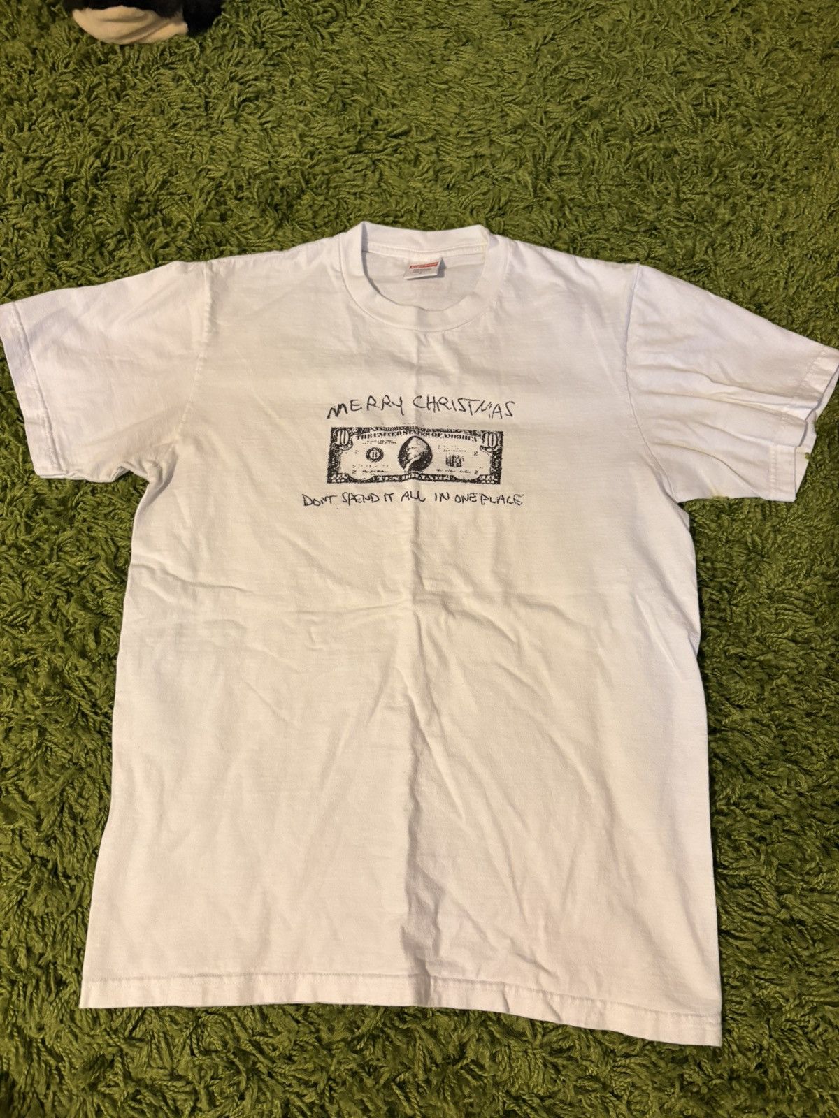 Supreme Supreme Dont spend it all in one place streetwear tee!!! Size US M / EU 48-50 / 2 - 1 Thumbnail