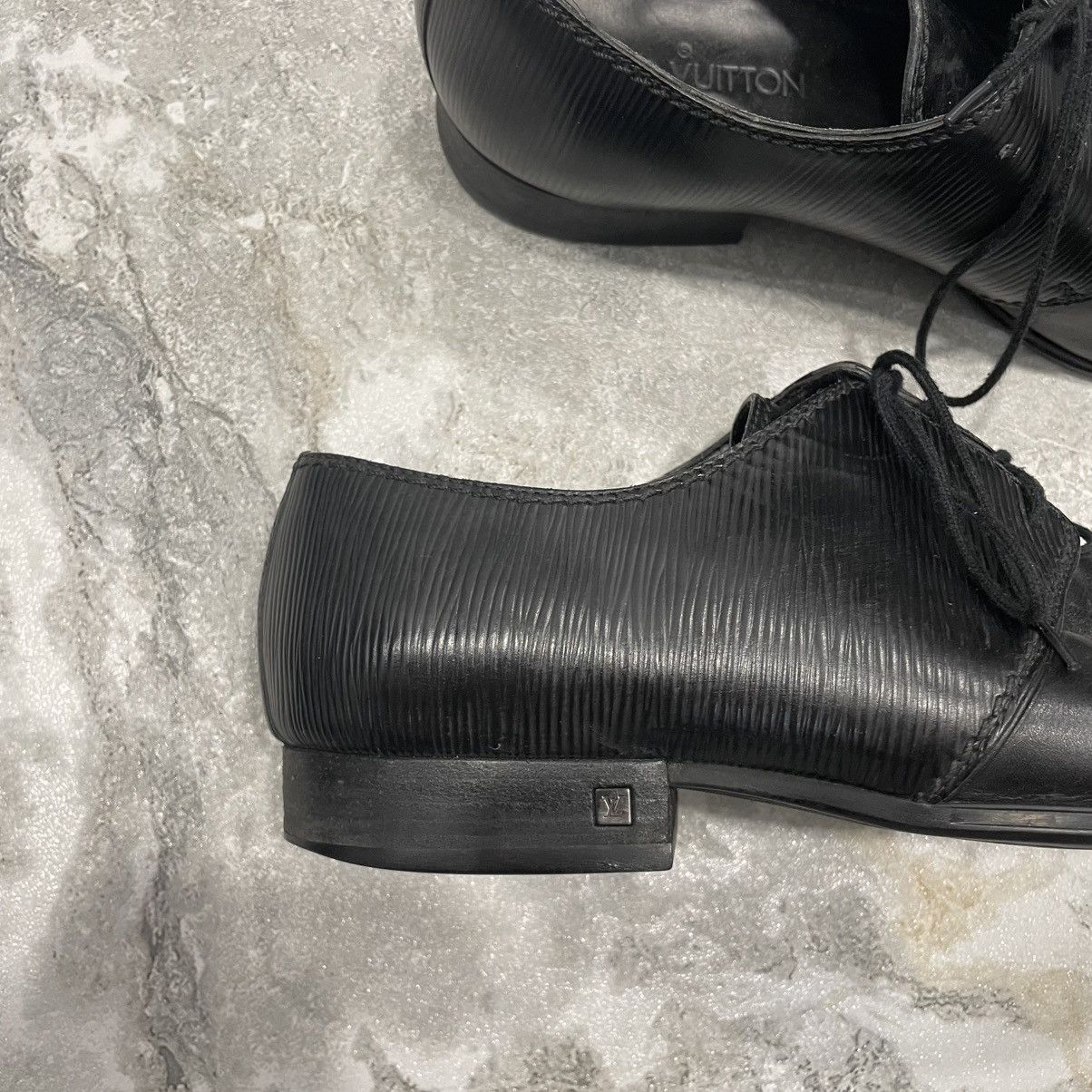 Louis Vuitton LOUIS VUITTON Shoes Loafers LV Logo boots black old money Size US 8.5 / EU 41-42 - 2 Thumbnail