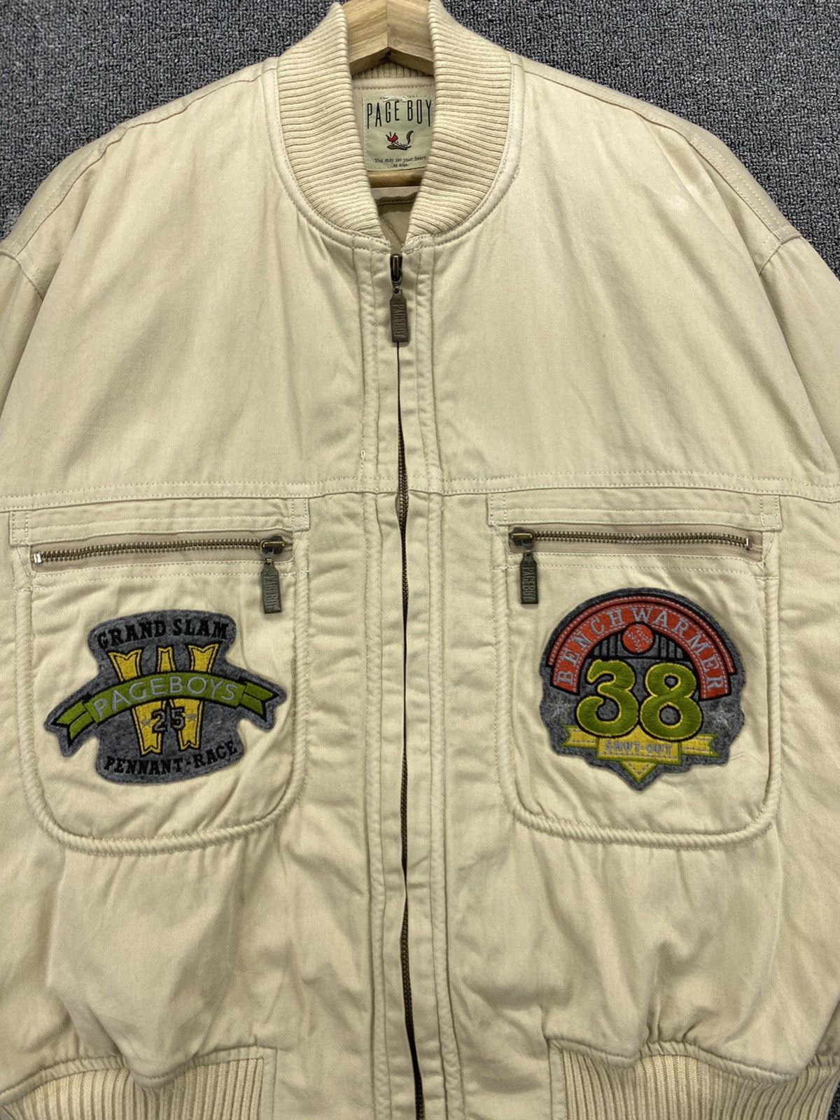 Japanese Brand Vintage Page Boy Patchwork Kapital Inspired Bomber Jacket Size M / US 6-8 / IT 42-44 - 3 Thumbnail