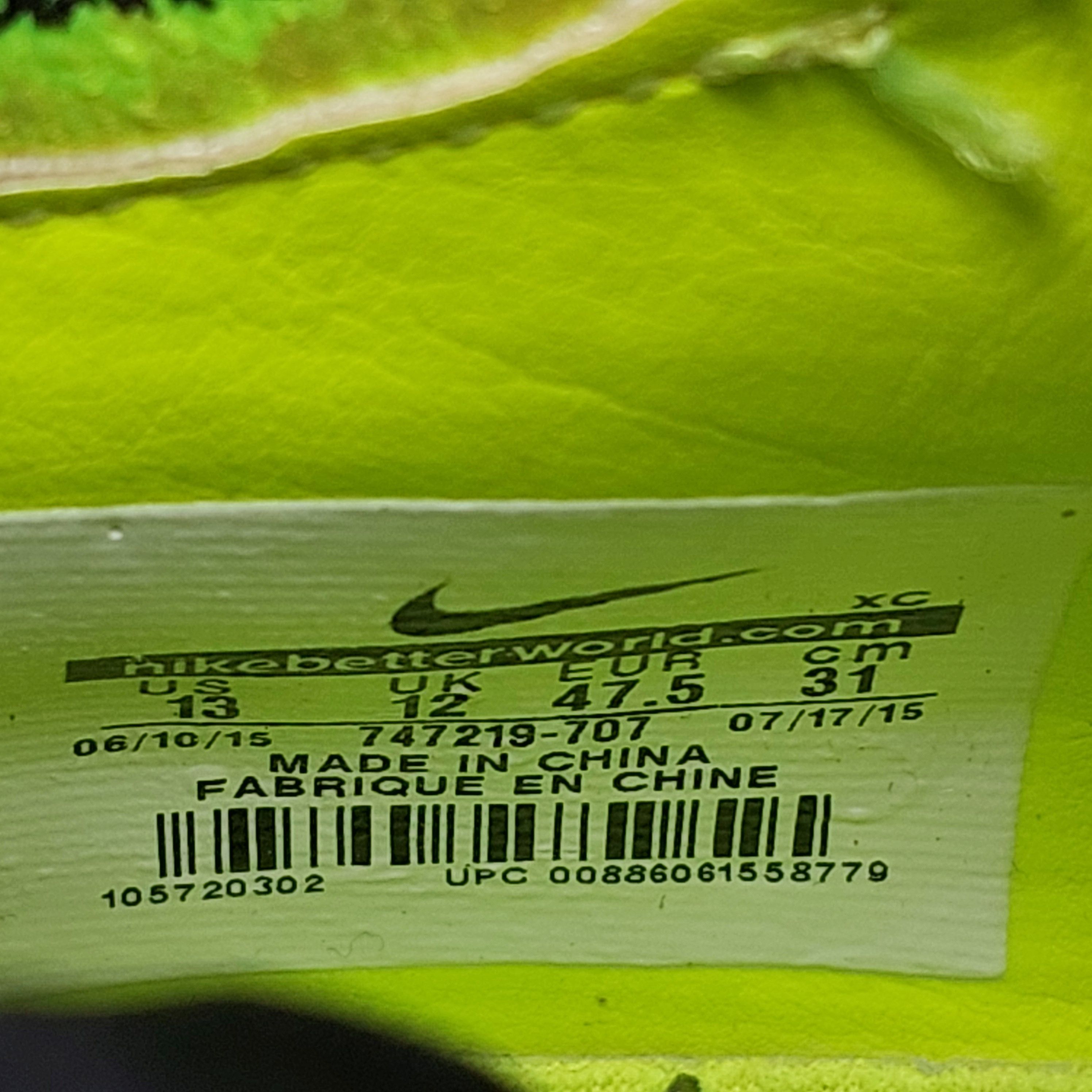 Nike Mercurial Superfly IV Leather Elite FG Us13 Uk12 31CM Size US 13 / EU 46 - 10 Thumbnail