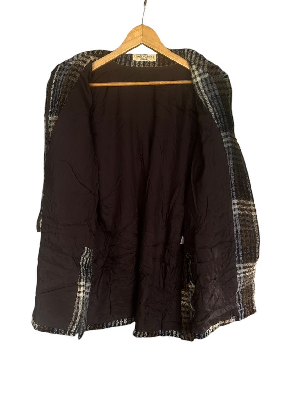 Japanese Brand × Vintage Vintage Christian Aujard Button Ups Wool Size XL / US 12-14 / IT 48-50 - 8 Thumbnail
