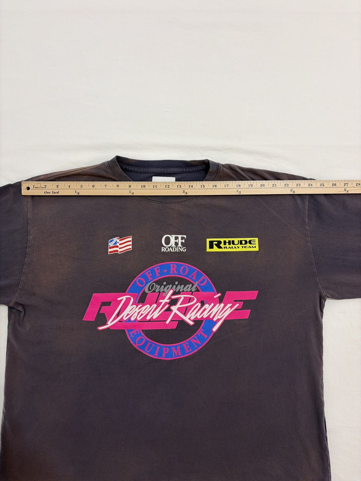 Rhude Rhude Off Road Desert Racing Equipment Rally Team Longsleeve Size US XL / EU 56 / 4 - 16 Thumbnail
