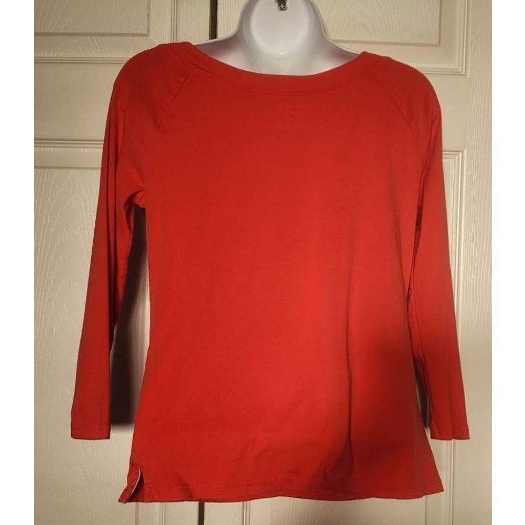 Talbots Talbots Coral T-Shirt Size XS / US 0-2 / IT 36-38 - 3 Thumbnail