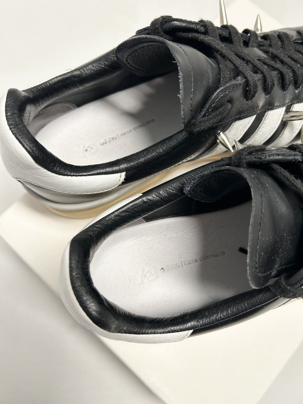 Y-3 2021 Hicho Platform Spiked Sneakers Size US 9 / EU 42 - 5 Thumbnail