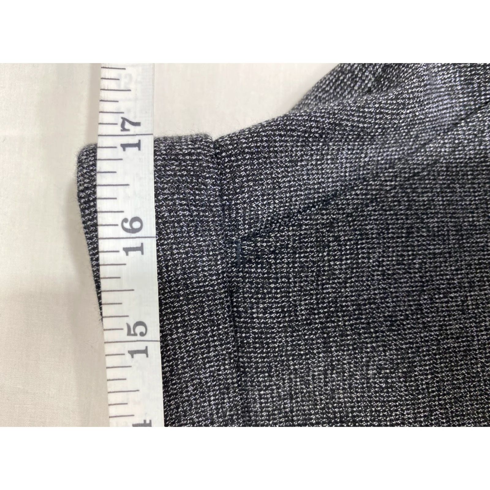 Vintage Dana Buchman Womens Pants Straight Pull On Elastic Stretch Gray 32 In Waist Regular Size SS 28 In Inseam 6.5-8.5 Rise Casual Designer Comfort Stretch Size 28" / US 6 / IT 42 - 5 Thumbnail