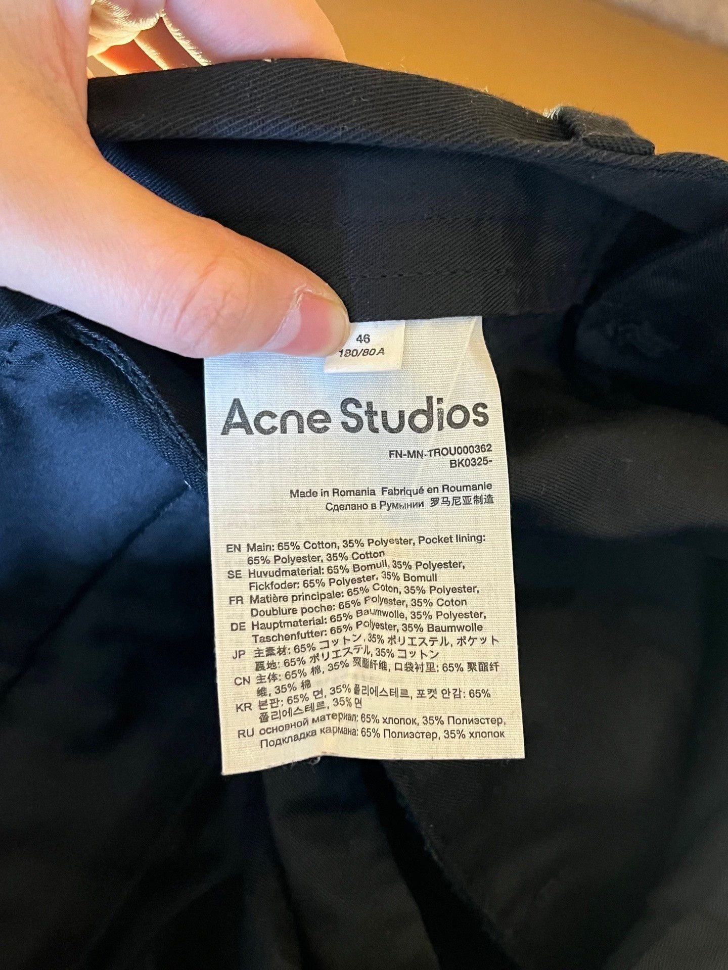 Acne Studios Acne Studios Casual Pants Size US 30 / EU 46 - 3 Thumbnail