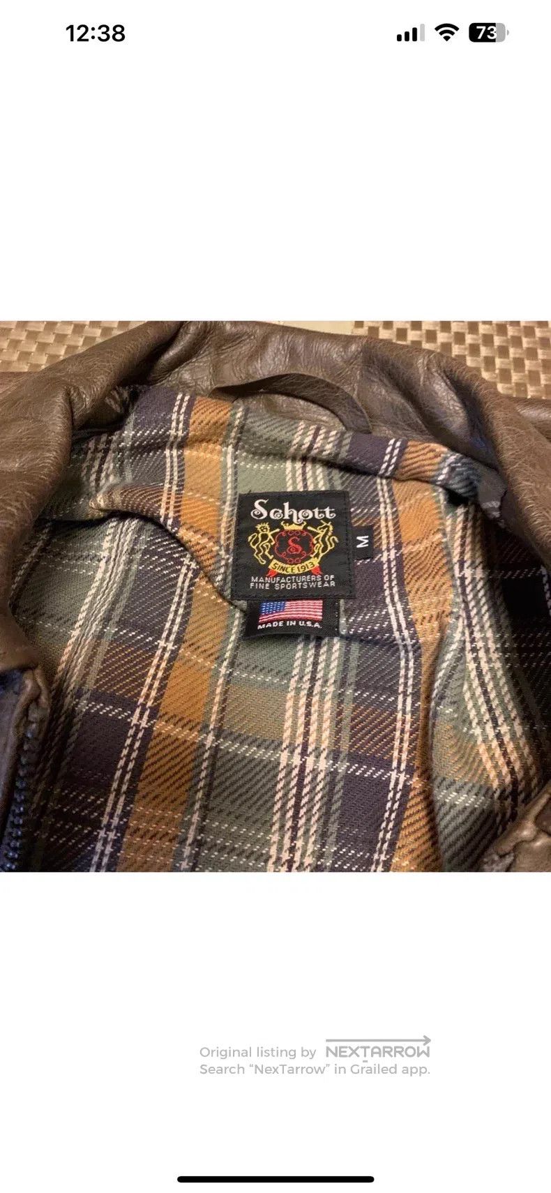 Schott Schott Classic leather jacket Size US M / EU 48-50 / 2 - 6 Thumbnail