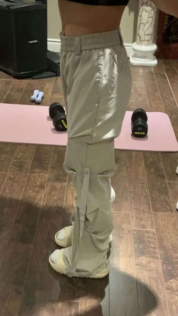 VIBE Pleated Overalls Pants Size US 30 / EU 46 - 4 Thumbnail