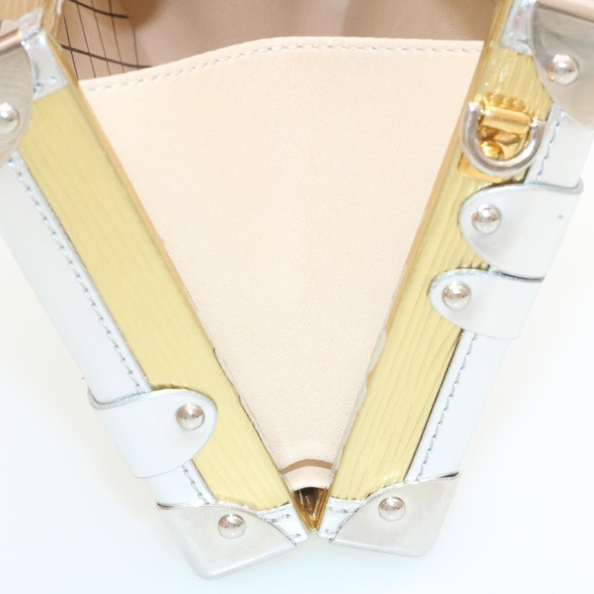 Louis Vuitton LOUIS VUITTON Epi Petite Mar Shoulder Bag Silver Gold M54652 Size ONE SIZE - 9 Thumbnail