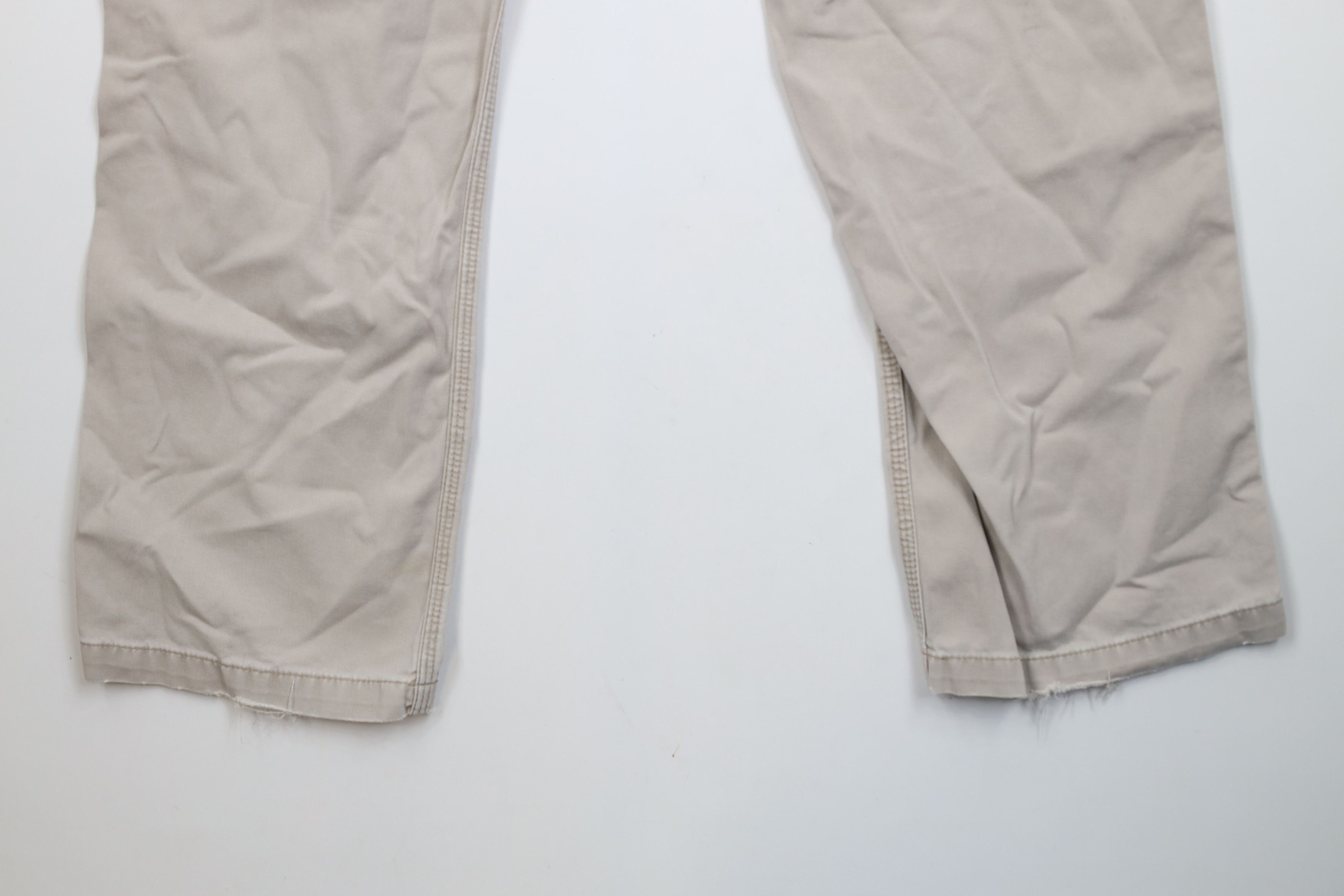Carhartt × Vintage Vintage Carhartt Relaxed Fit Wide Leg Pants Beige Cotton Size US 38 / EU 54 - 13 Thumbnail