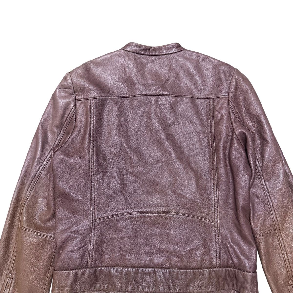 URBAN RESEARCH DOORS Urban Research Leather Moto Jacket Size XS / US 0-2 / IT 36-38 - 7 Thumbnail