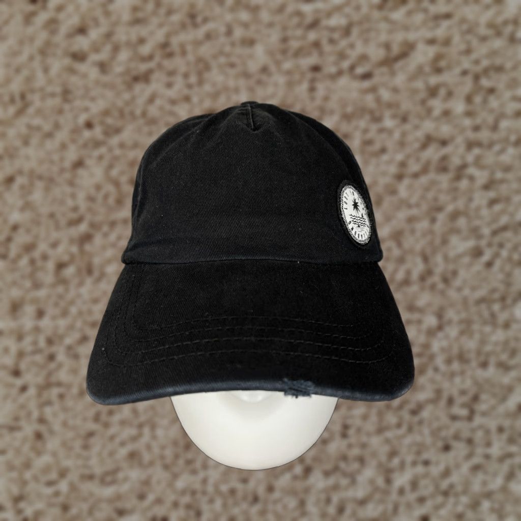 Billabong Billabong Hat Cap Strap Back Adult One Size Black Cotton Beach Surf 100% Twill Size ONE SIZE - 1 Thumbnail