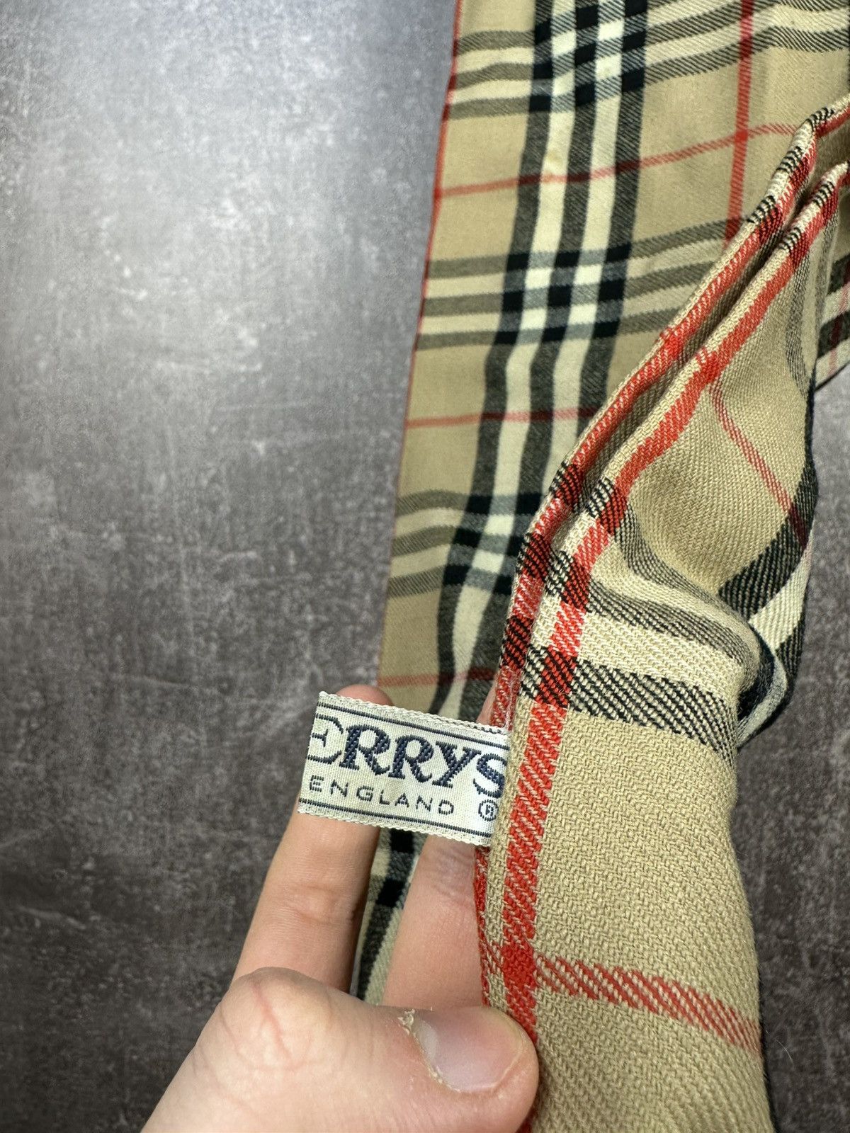 Burberry BURBERRY SCARF VINTAGE 70-80s Size ONE SIZE - 4 Thumbnail