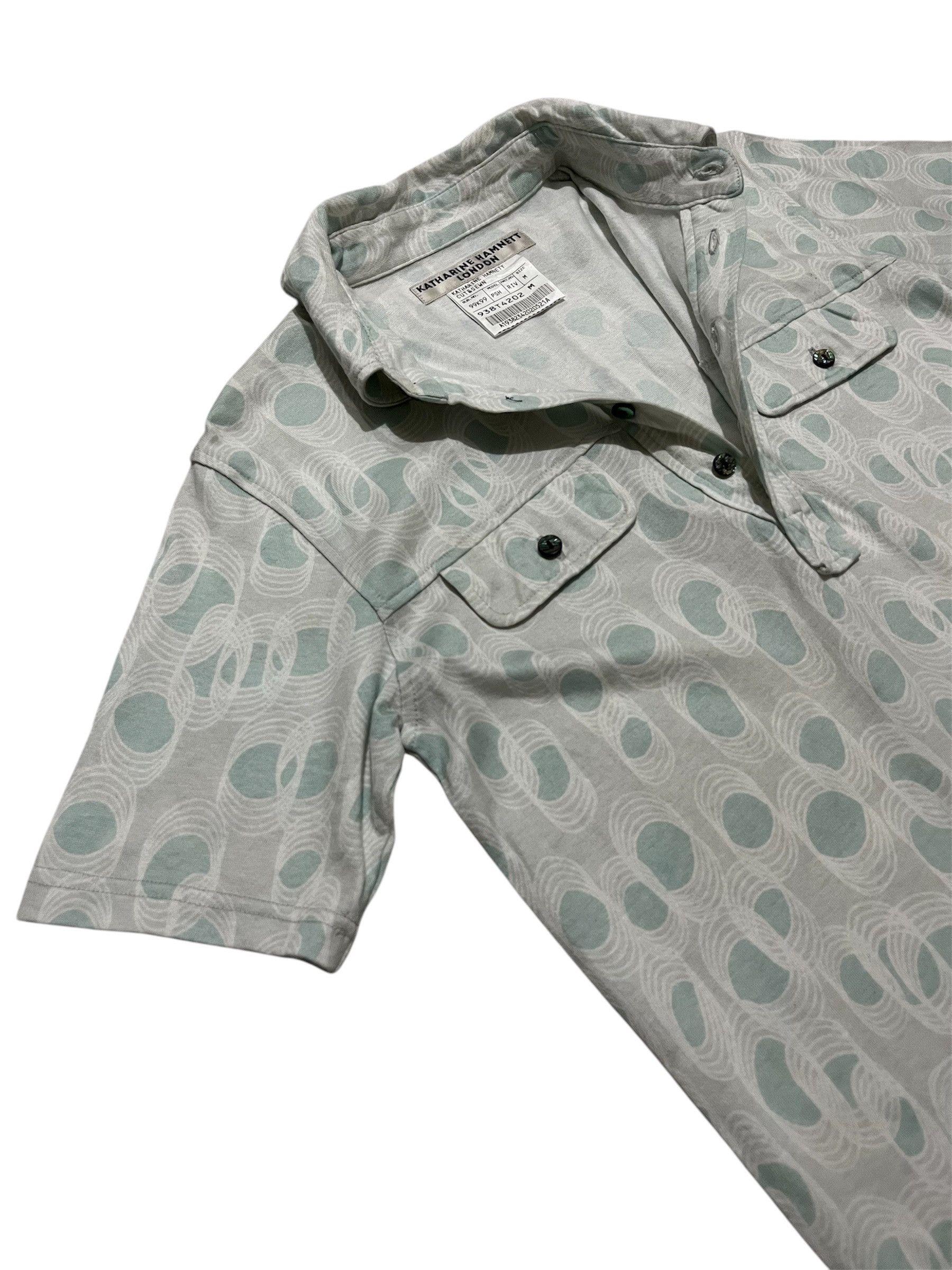 Katharine Hamnett London Katharine Hamnett London Pattern Polo Shirt Size S / US 4 / IT 40 - 2 Thumbnail