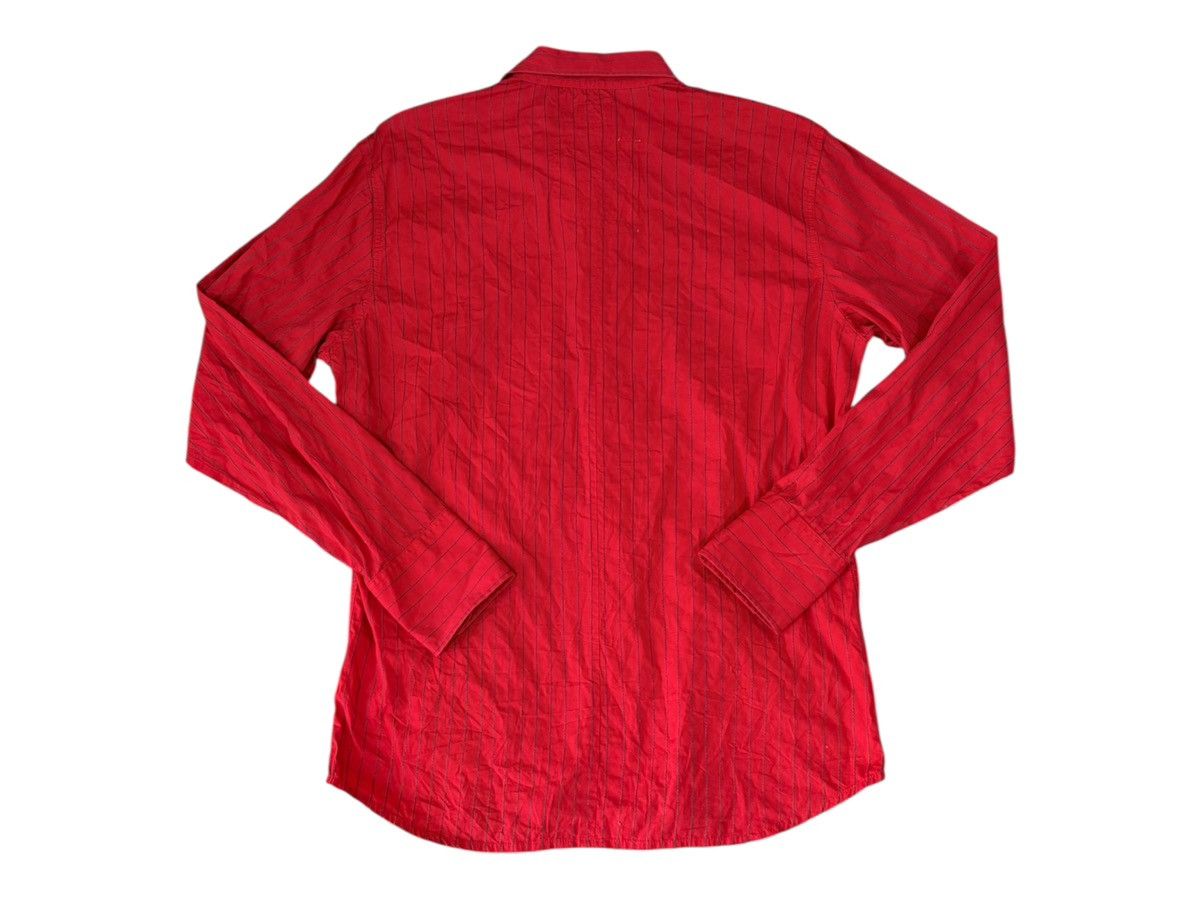 G-Star G STAR SHIRT STRIPED RED CASUAL Size US XL / EU 56 / 4 - 2 Thumbnail