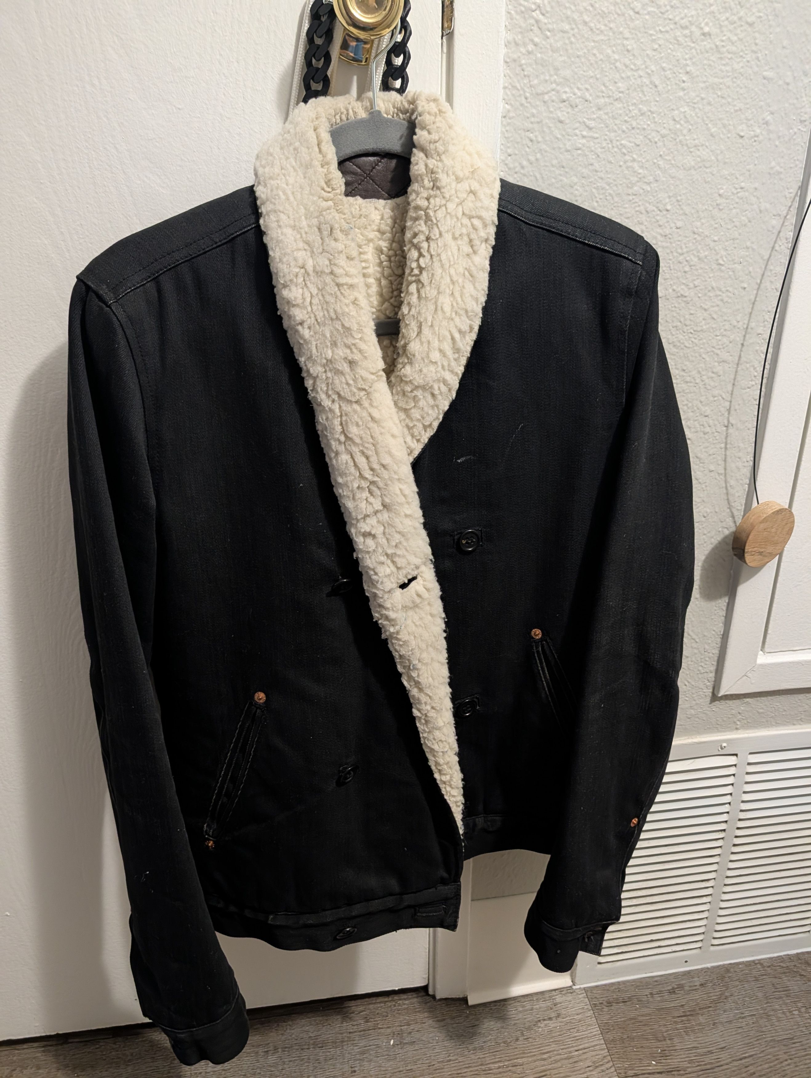 Shipley & Halmos Vintage Fur Black Tailored Jacket Size US S / EU 44-46 / 1 - 1 Thumbnail