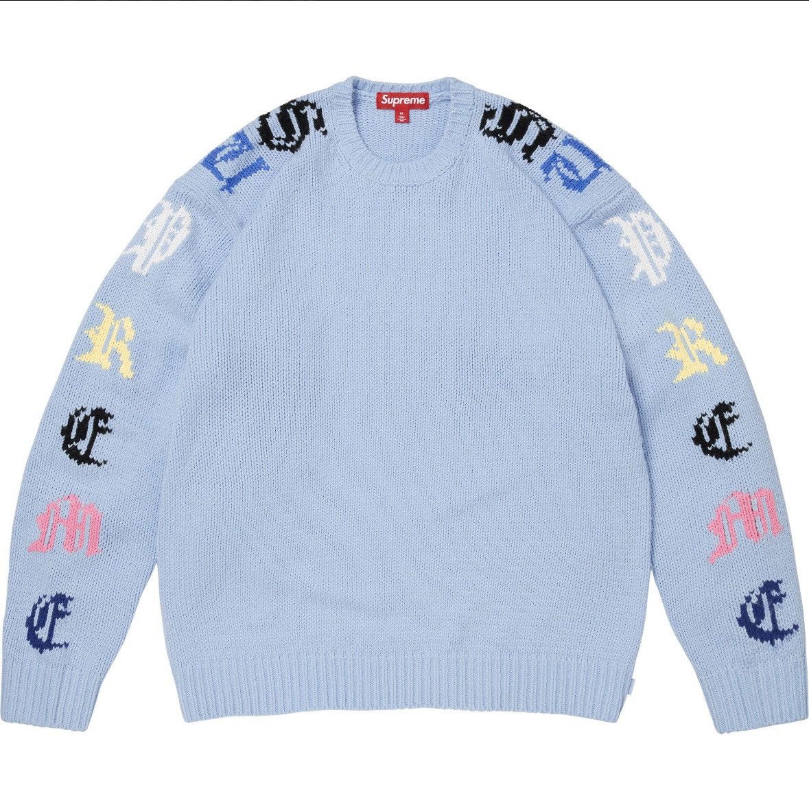 Supreme Supreme Umbro Zip Up Sweater - Light Blue - XXL - DS | Grailed