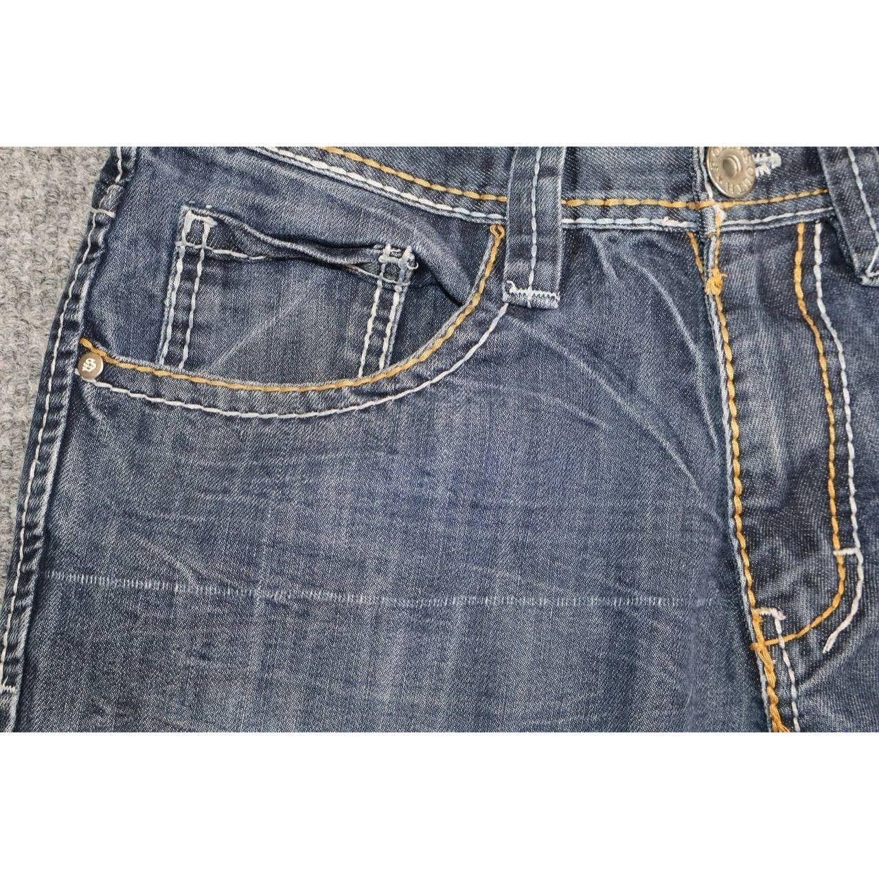 Southpole Faded Blue Southpole Denim Back Pocket Embroidery Size US 32 / EU 48 - 7 Thumbnail