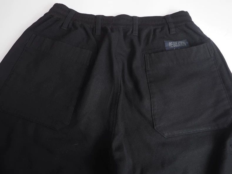 Yohji Yamamoto yohji yamamoto Size 1 Black wool trousers 2503-Nextarrow Size US 33 - 3 Thumbnail