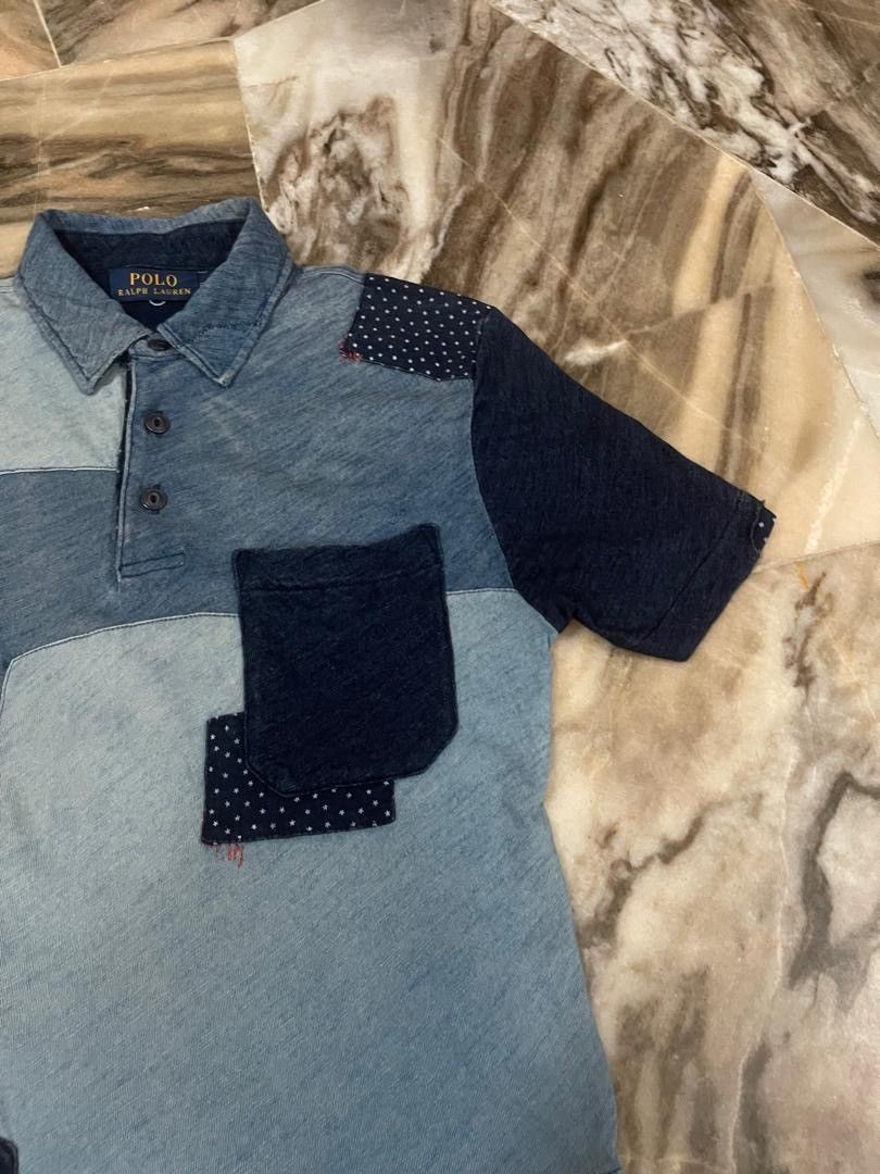 Polo Ralph Lauren Polo Ralph Lauren Indigo Patchwork Kapital Style Size US XS / EU 42 / 0 - 5 Thumbnail