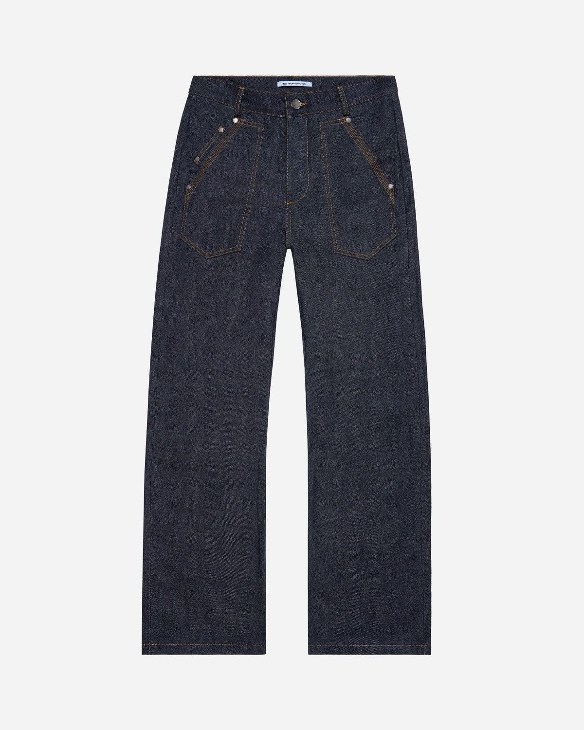 No Maintenance Raw ‘Engineer’ Denim jeans Size US 28 / EU 44 - 1 Thumbnail