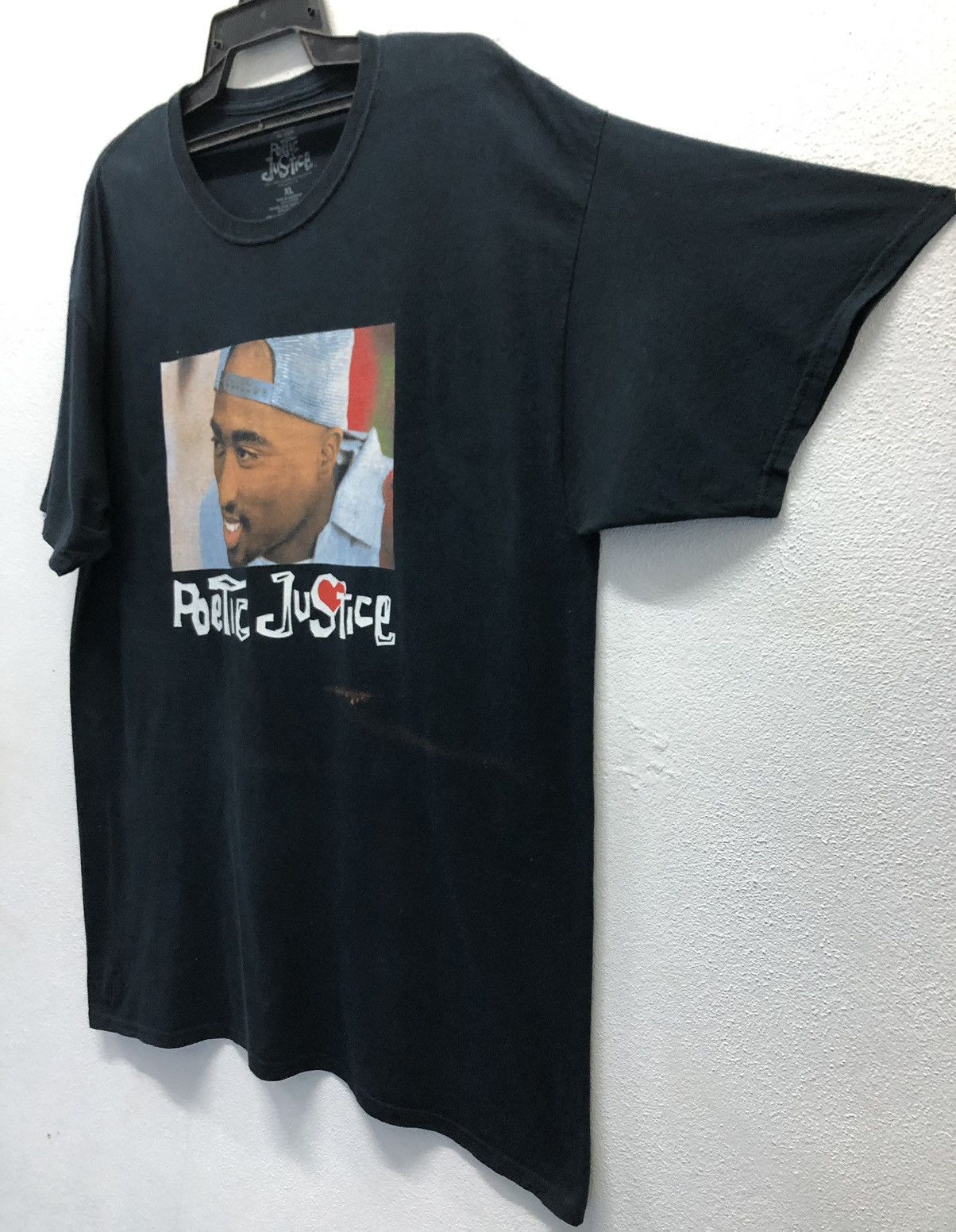 Rap Tees Tupac Shakur Poetic Justice T-Shirt Size US XL / EU 56 / 4 - 5 Thumbnail