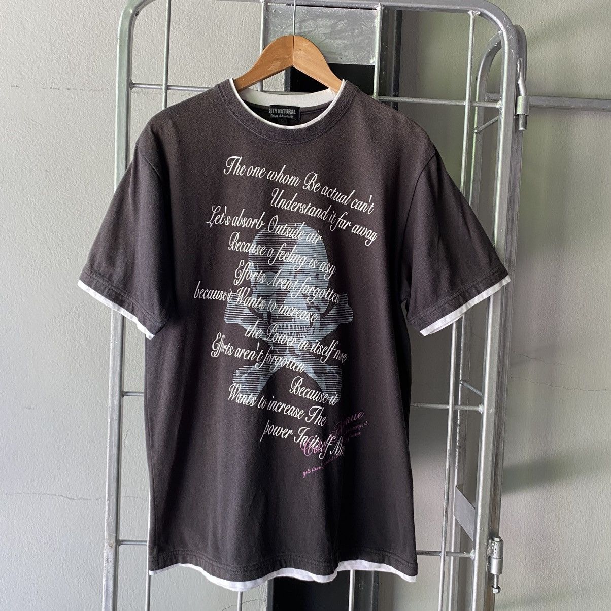 Japanese Brand CITY NATURAL Punk Y2K Tee Size US L / EU 52-54 / 3 - 1 Thumbnail