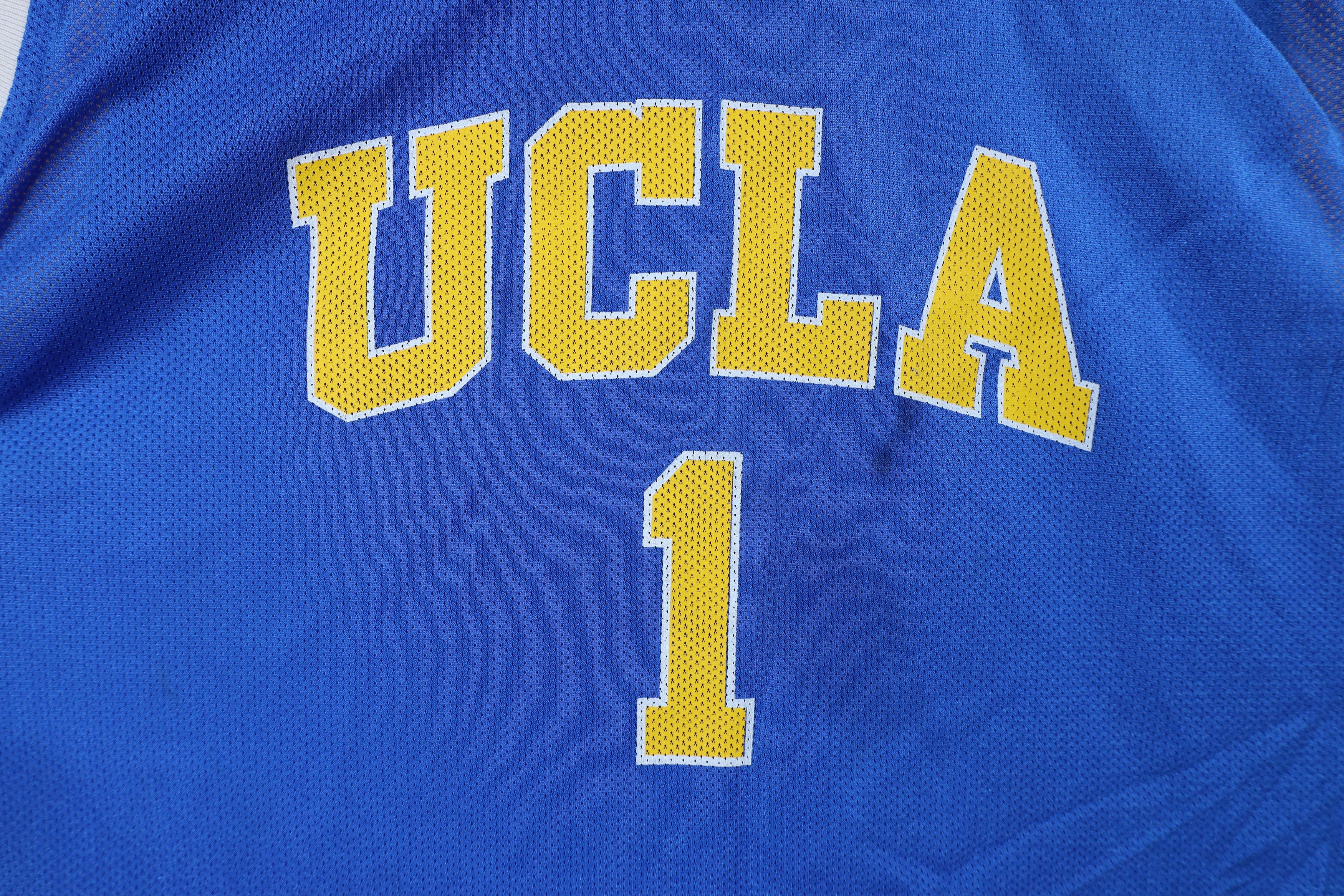 Adidas × Vintage Vintage Adidas Mesh UCLA Basketball Jersey Bruins Blue #1 Size US XL / EU 56 / 4 - 4 Thumbnail