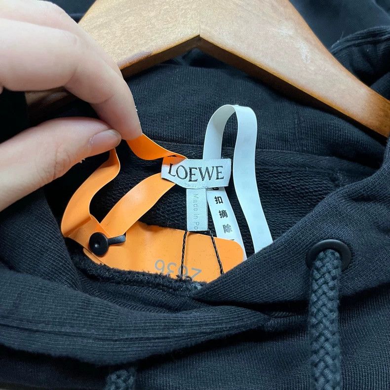 Loewe LOEWE Black chest card logo cap shirt Size M / US 6-8 / IT 42-44 - 4 Thumbnail