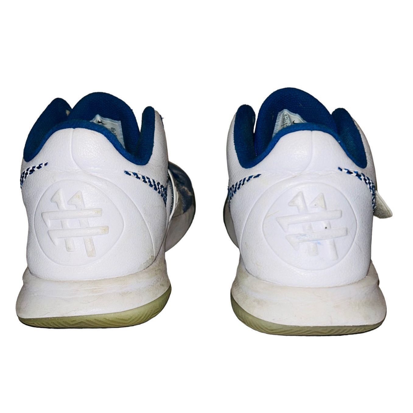 Nike Size 10.5 - Nike Kyrie Flytrap 3 White Varsity Royal BQ3060- Size US 10.5 / EU 43-44 - 4 Thumbnail