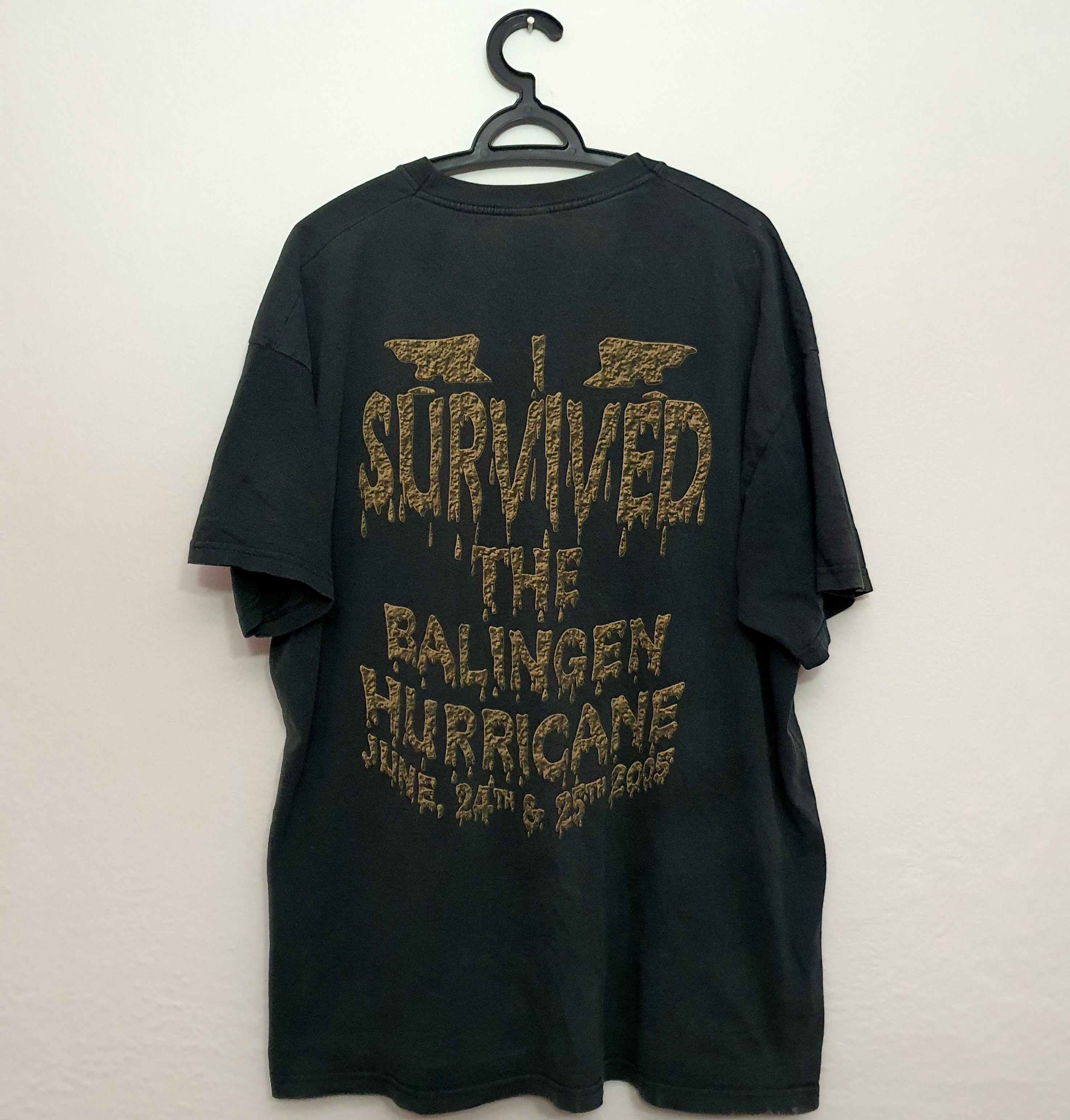 Band Tees Kampfschwimmer The Balingen Hurricane 2005 Tee Size US XXL / EU 58 / 5 - 3 Thumbnail