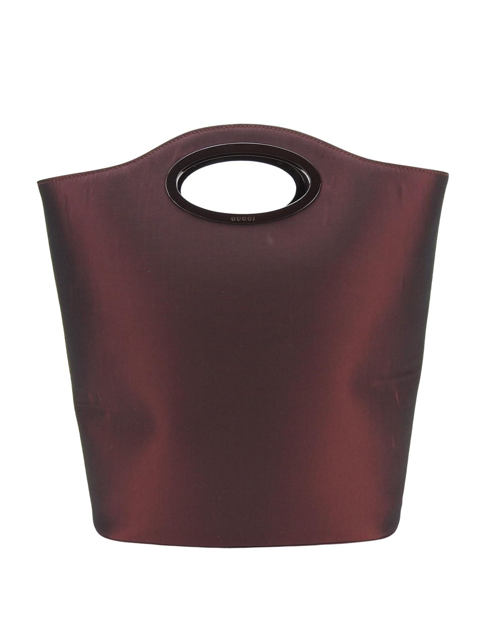 image of Gucci Burgundy Synthetic Shoulder Bag, Women's