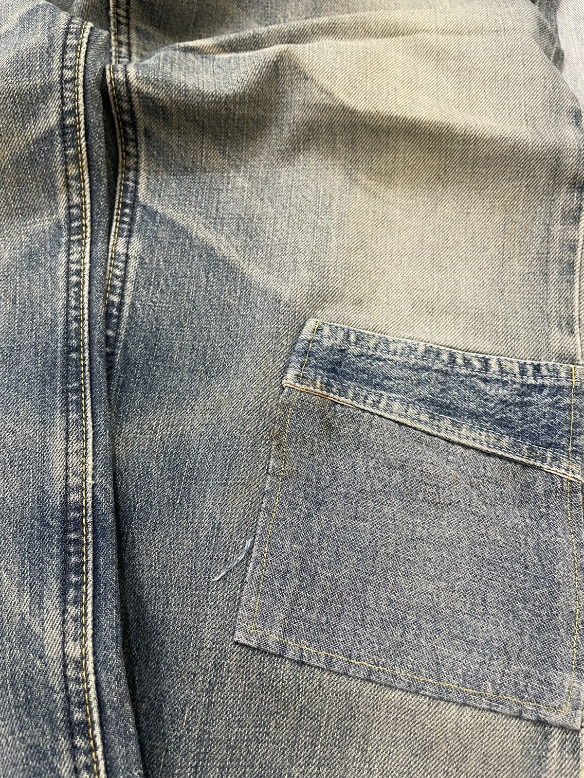 Japanese Brand 2000s Lee Rare Cargo Denim Dirty Washed Distressed if6was9 Size US 28 / EU 44 - 11 Thumbnail