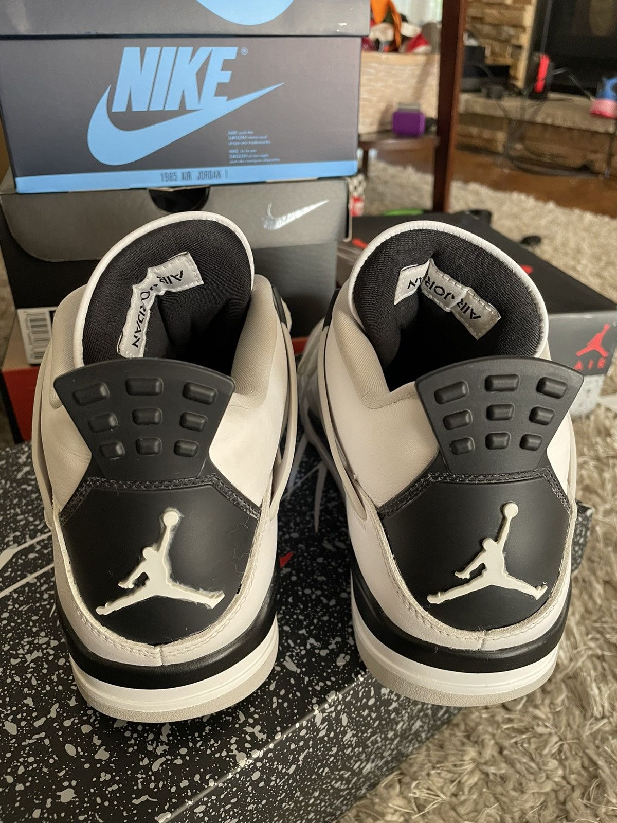 Jordan Brand Jordan 4 Military Black Size US 9 / EU 42 - 6 Thumbnail