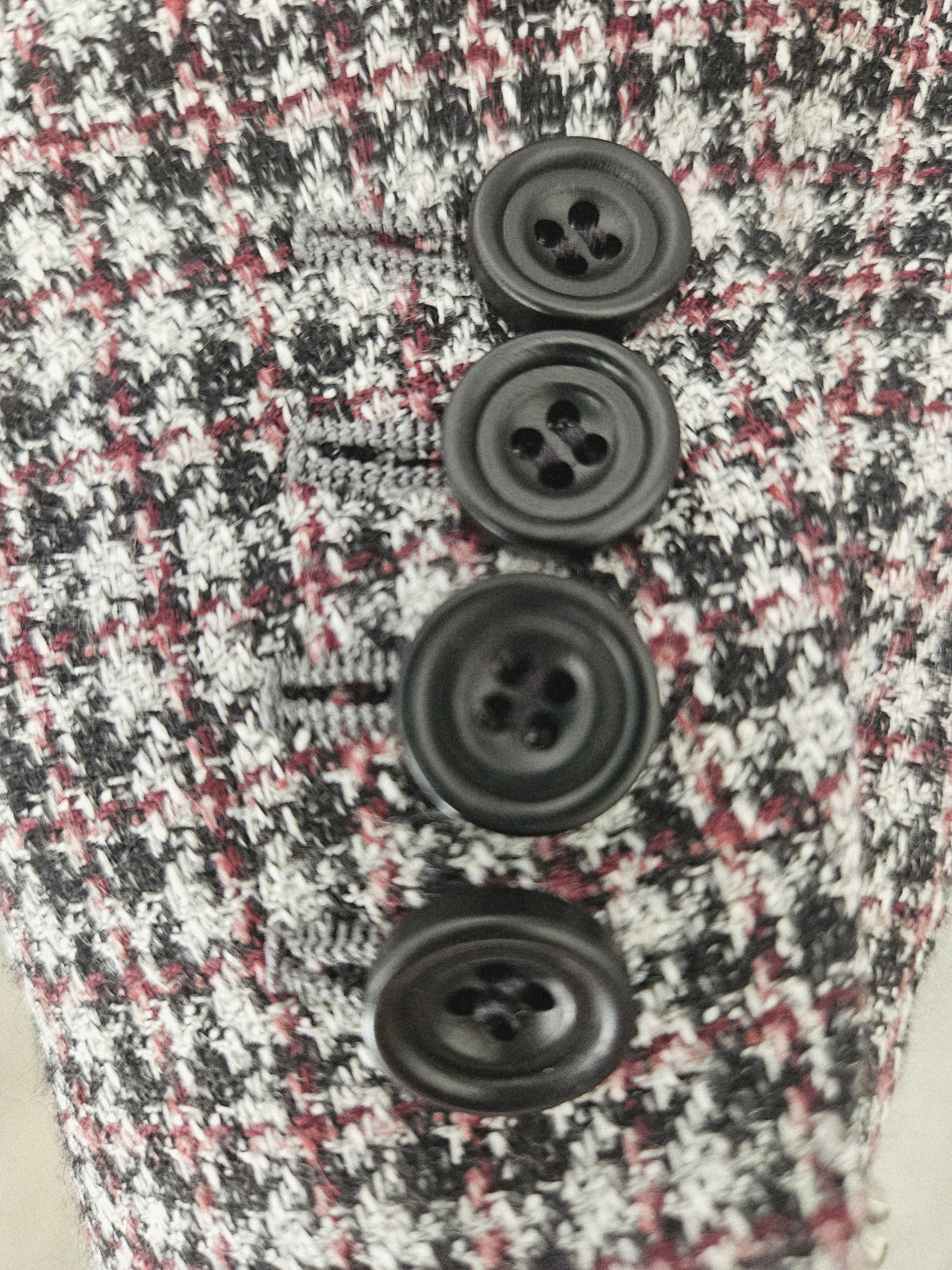 Kiton Kiton Napoli Cashmere Houndstooth Sport Coat Made in Italy Size 46L - 6 Thumbnail