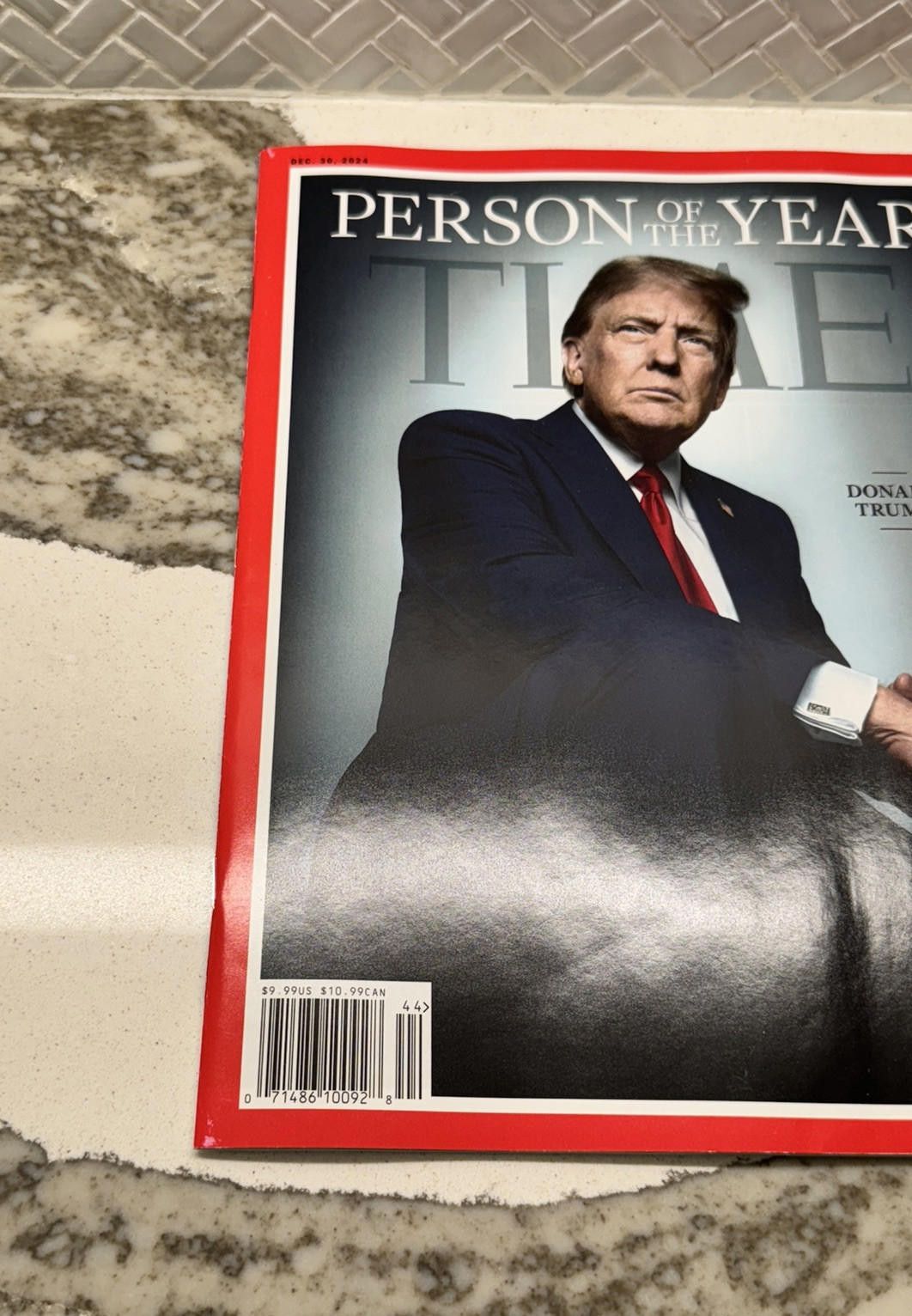 Designer TIME MAGAZINE DECEMBER 2024 PERSON OF THE YEAR DONALD TRUMP Size ONE SIZE - 3 Thumbnail