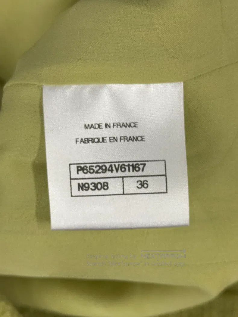 Chanel Chanel Green avocado jacket Size XS / US 0-2 / IT 36-38 - 5 Thumbnail