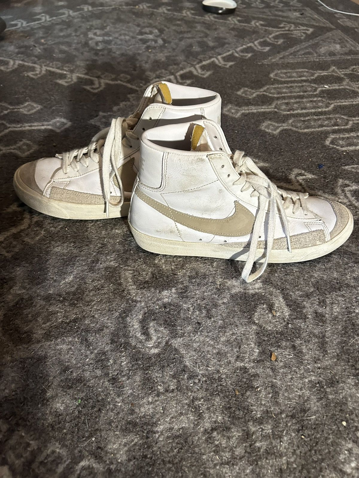 Nike Tan/Grey Nike Blazer Mid ‘77 size 9 (read description) Size US 9 / EU 42 - 6 Thumbnail
