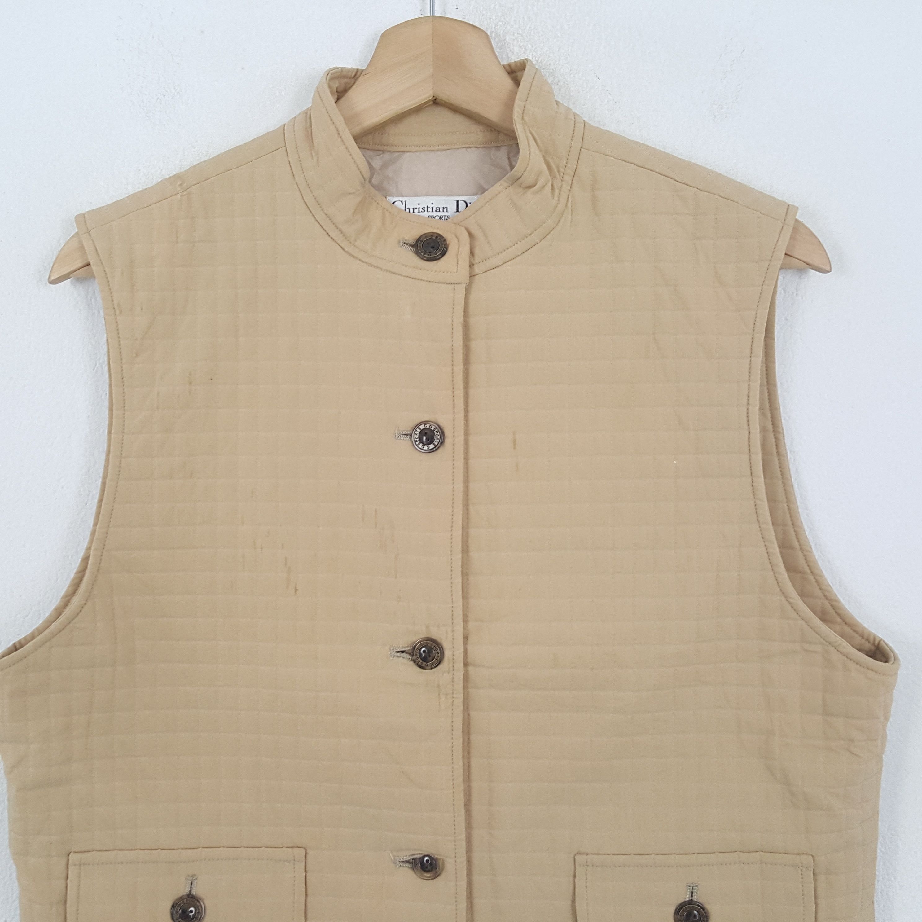 Christian Dior Monsieur × Vintage Vintage CHRISTIAN DIOR Italian Fashion Brand Vest Size US S / EU 44-46 / 1 - 4 Thumbnail