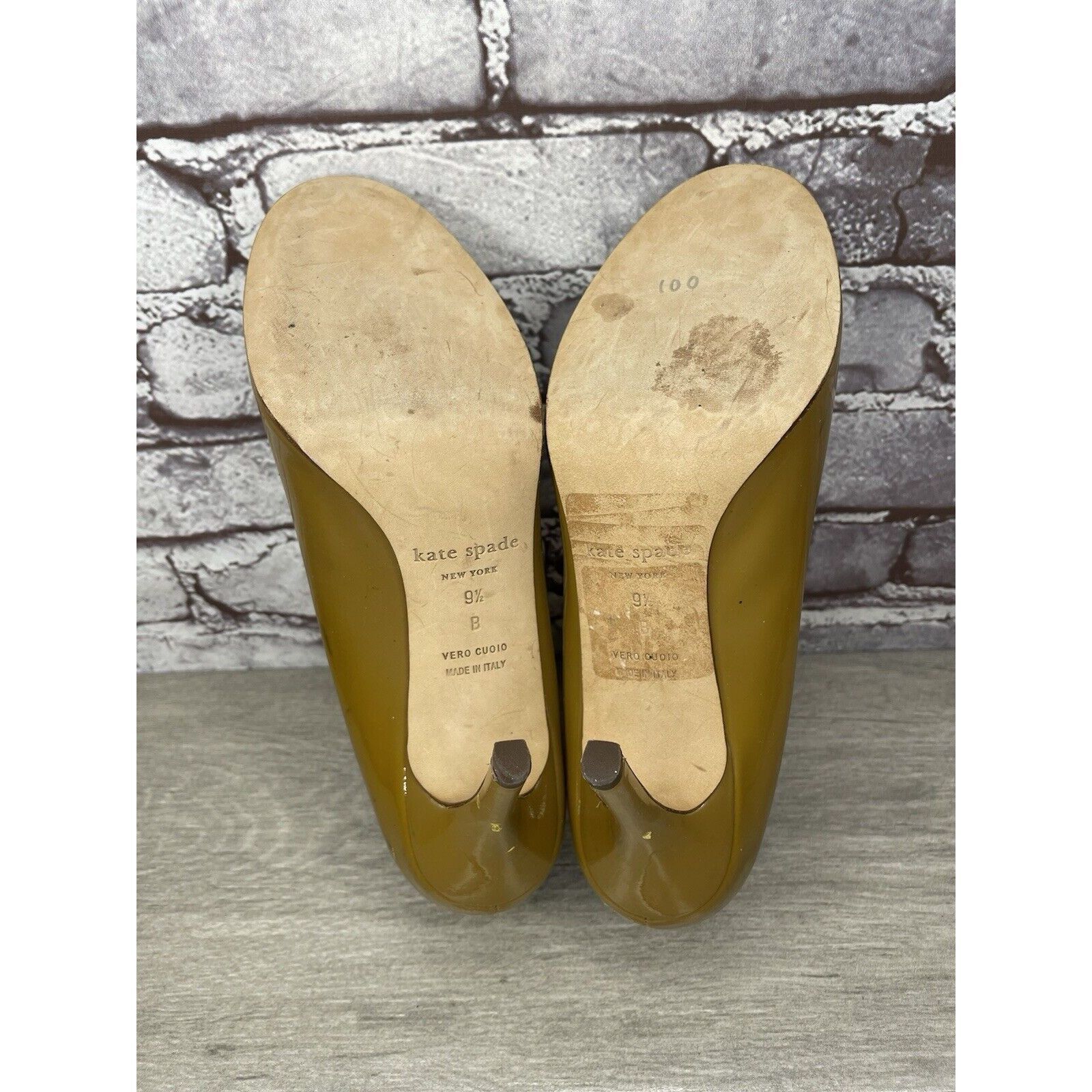 Kate Spade Kate Spade Camel Patent Leather Pump Dress High Heels Women’ Size US 9.5 / IT 39.5 - 6 Thumbnail