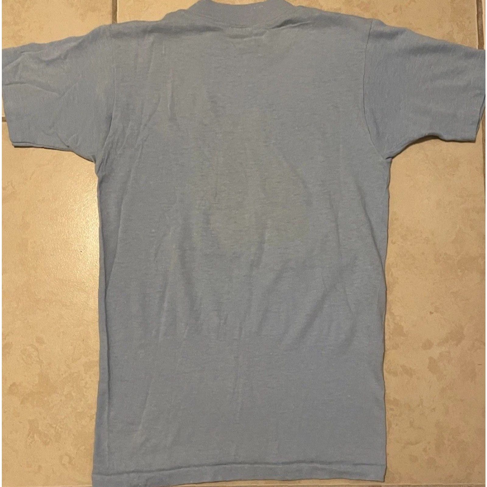 Vintage VINTAGE Mesa YMCA Basketball Faded Shirt XS Blue 70s 80s USA Track & Field College Sports Grunge Shirt Mens Size US XS / EU 42 / 0 - 6 Thumbnail